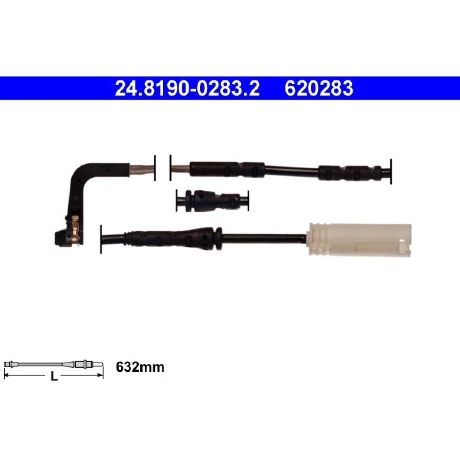 ATE Verschleißsensor 24.8190-0283.2