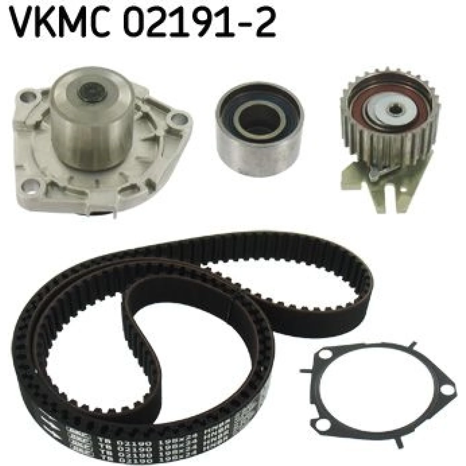 SKF Zahnriemensatz mit Wasserpumpe VKMC 02191-2