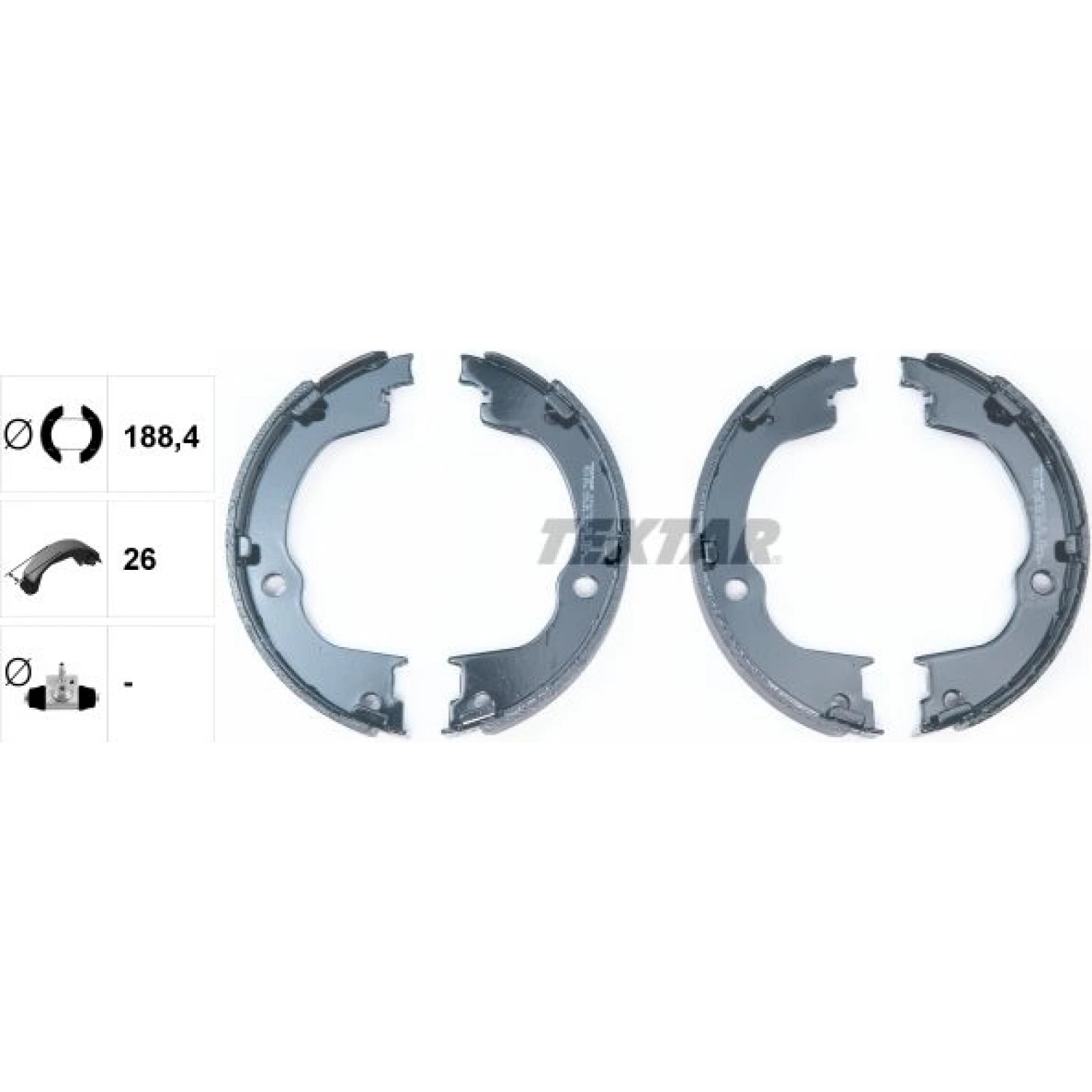 Handbremsbacken Chevrolet Captiva/Antara 06 91067100
