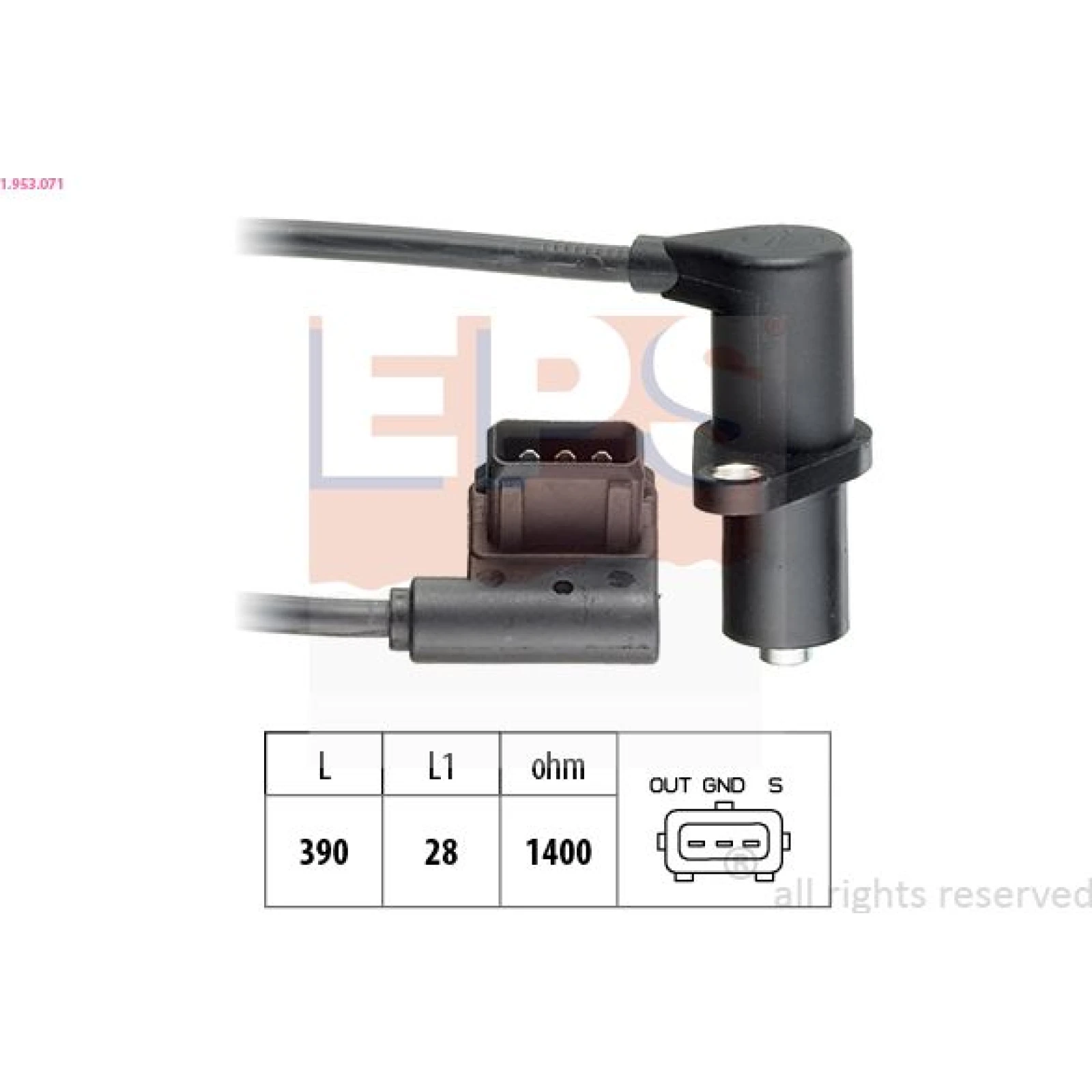 Sensor, Nockenwellenposition 1.953.071