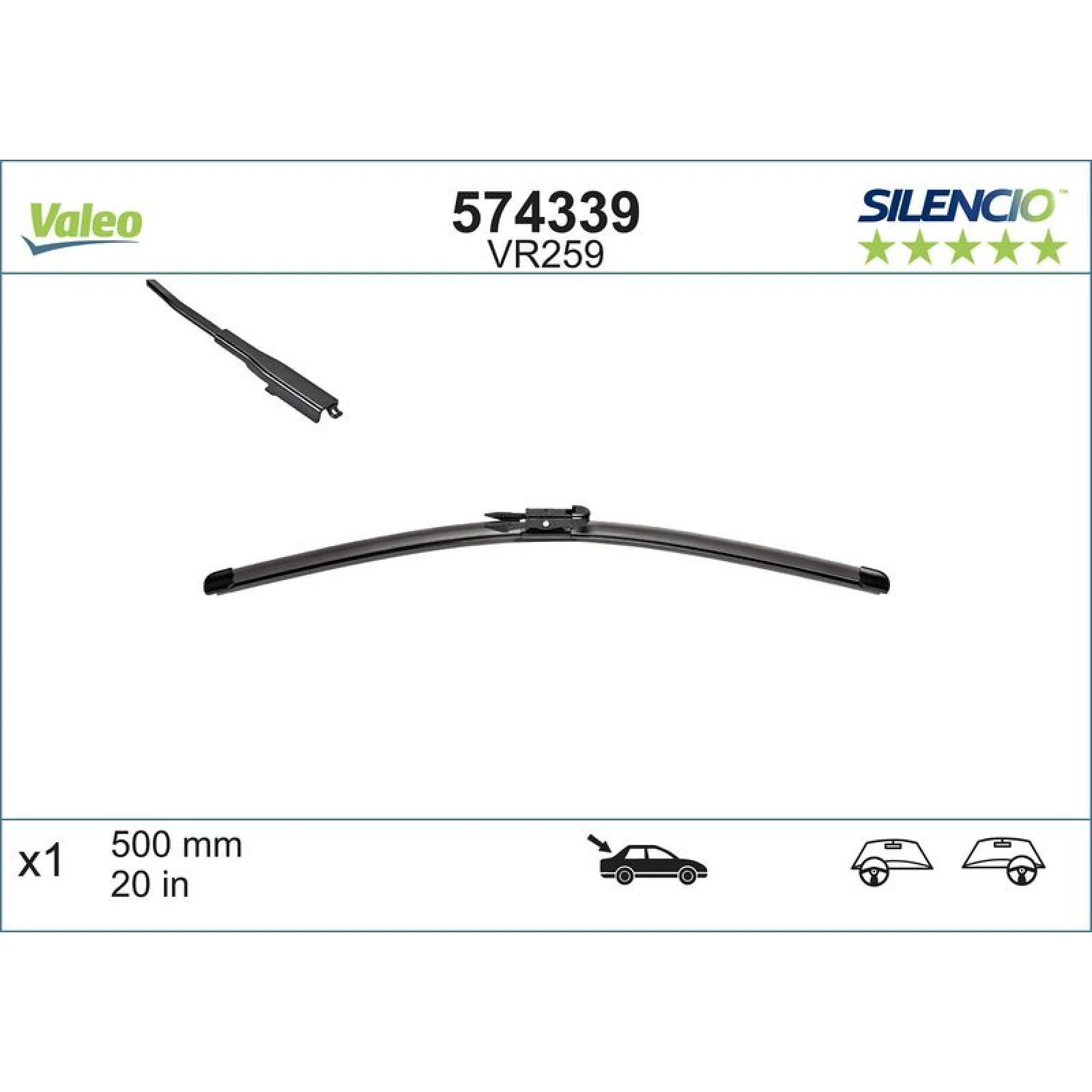 VM259 VALEO Silencio X.TRM HECK 574339