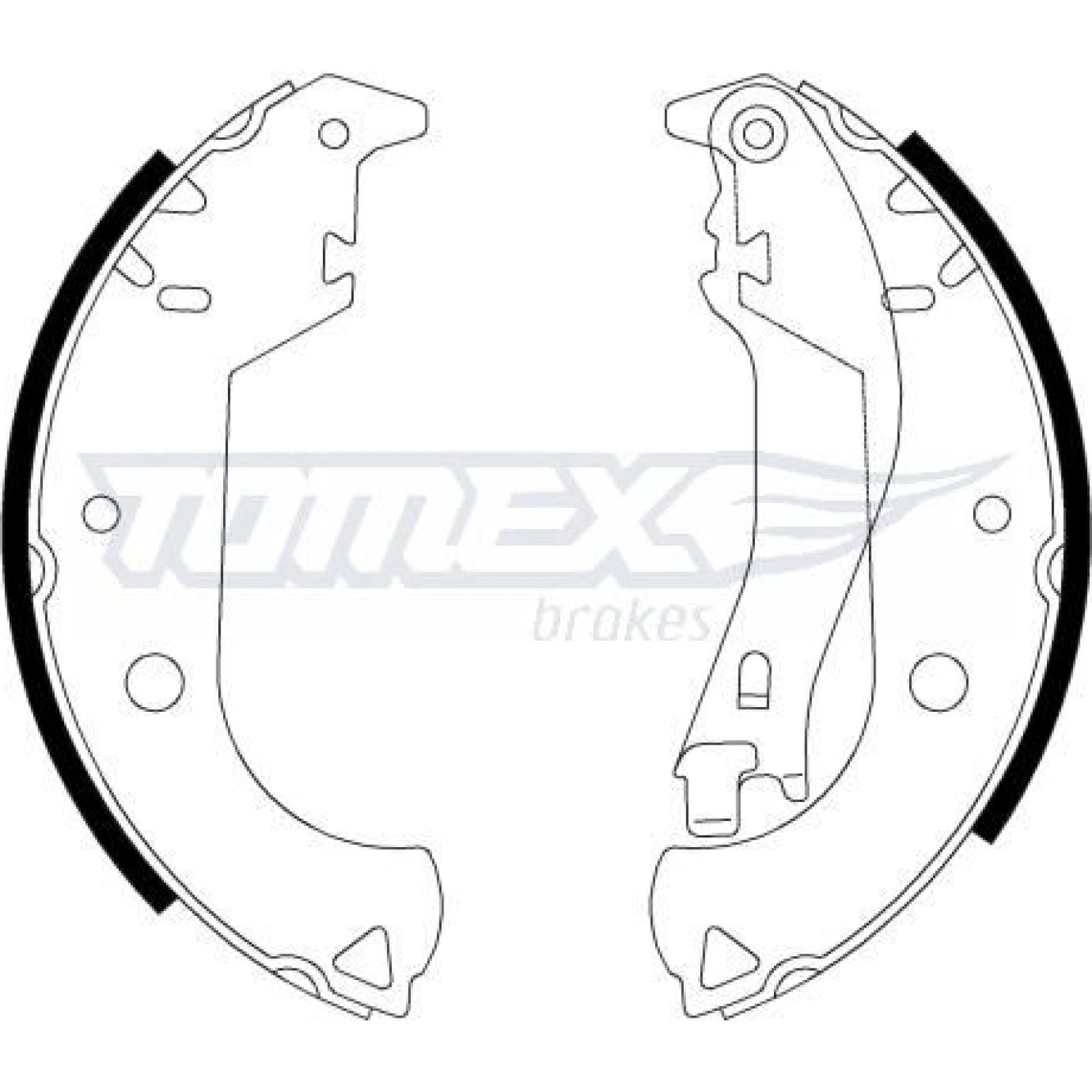TOMEX brakes Bremsbackensatz TX 21-30