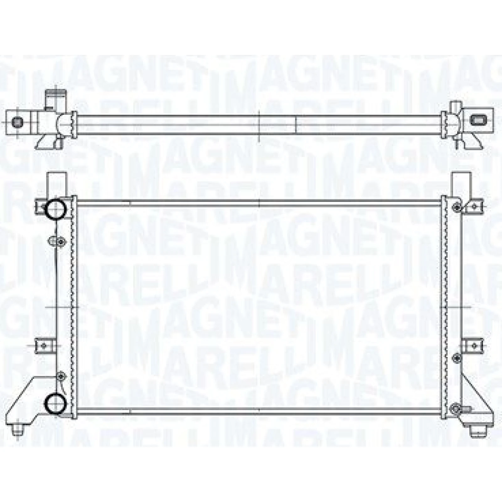 MAGNETI MARELLI Kühler, Motorkühlung 350213189400