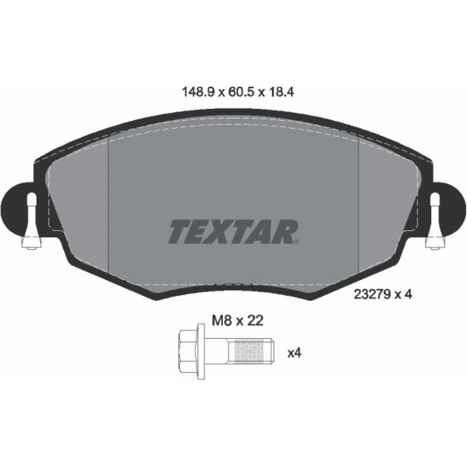 Bremsbelagsatz Ford P. Mondeo 00 2327904