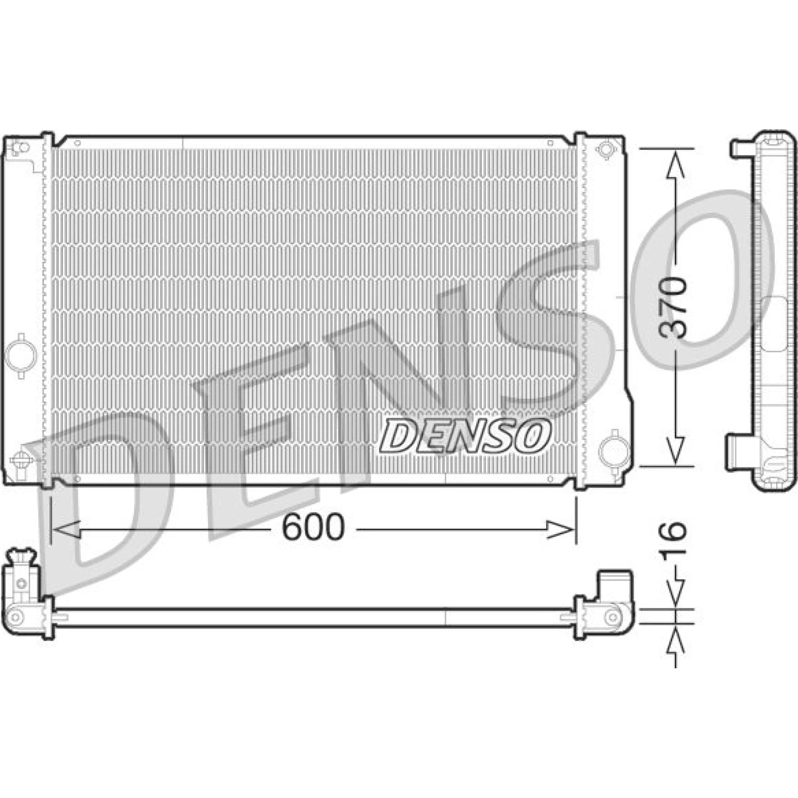 DENSO Klimaanlagenkühler DCN50028