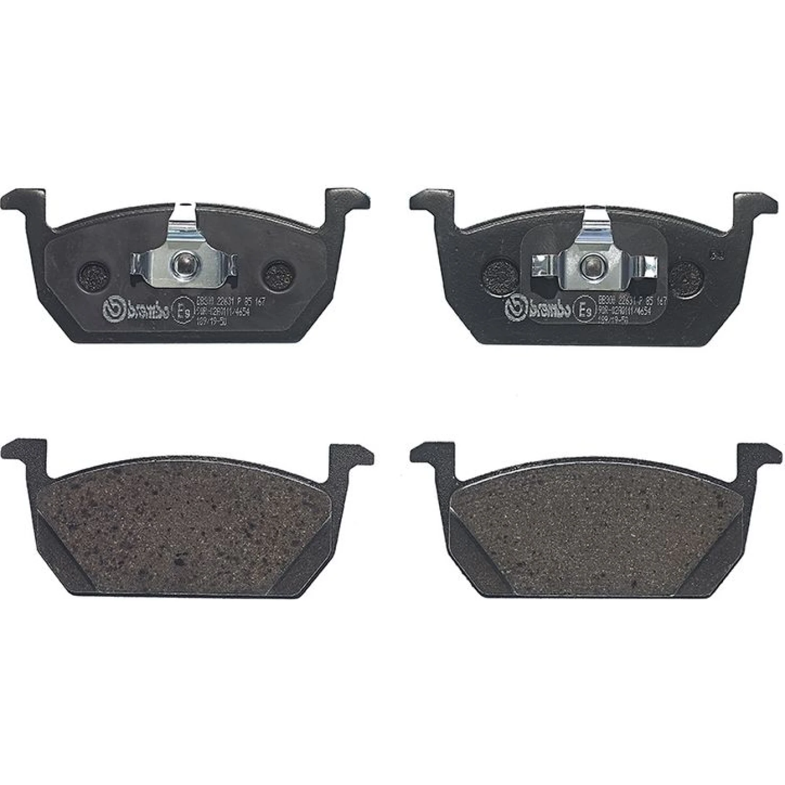BREMBO Bremsklötze VA P 85 167