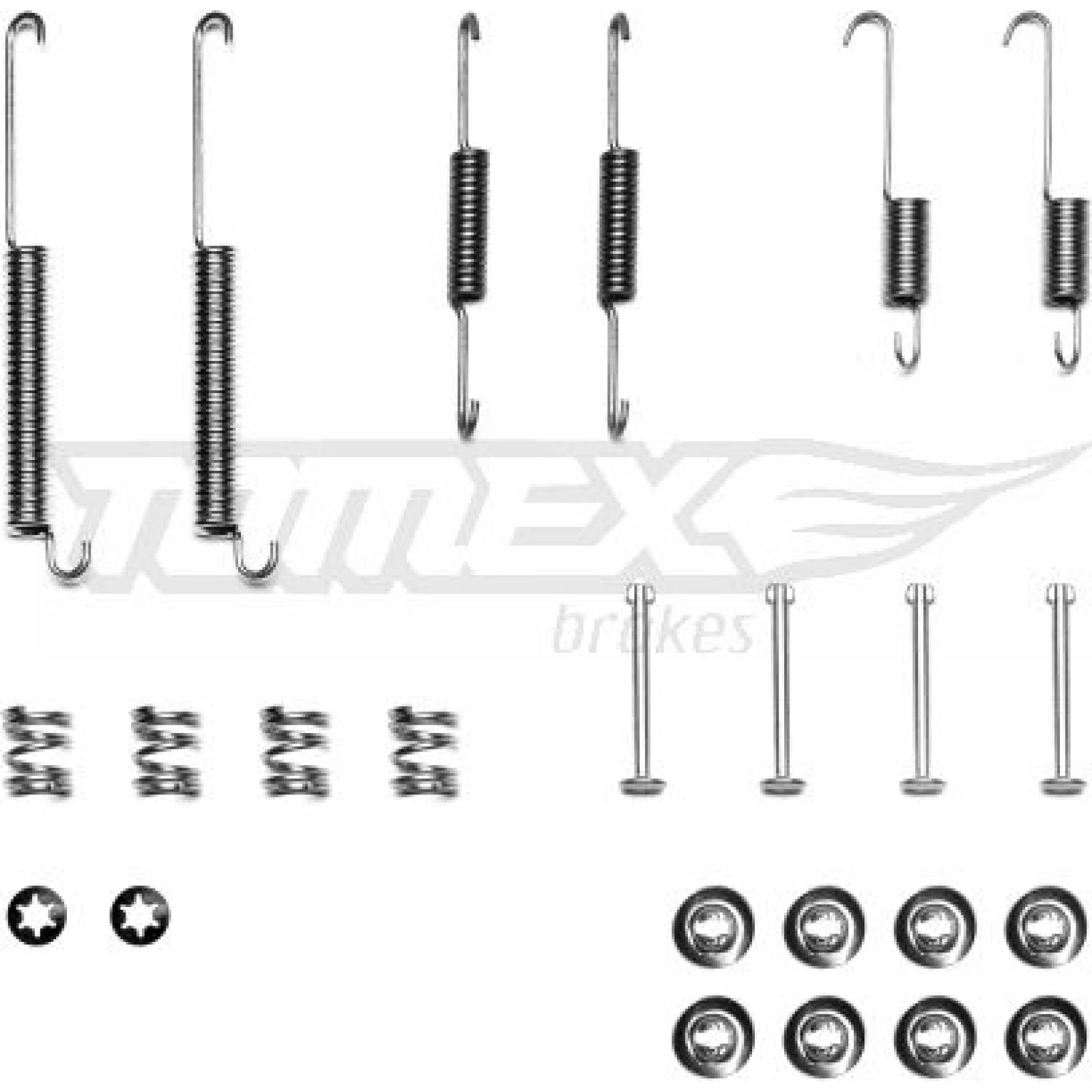 TOMEX brakes Zubehörsatz, Bremsbacken TX 40-26