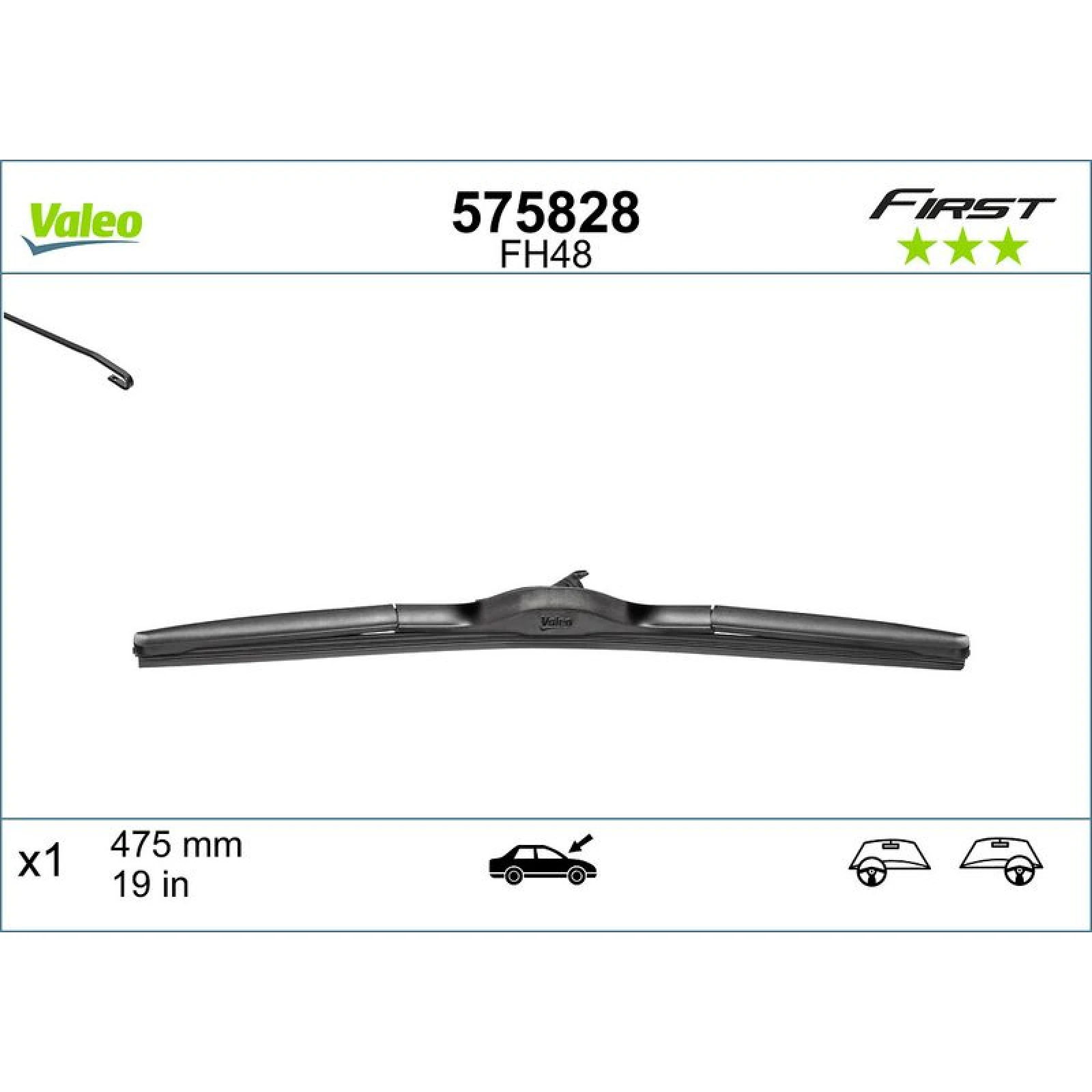 VALEO First Hybrid 475mm x1 575828