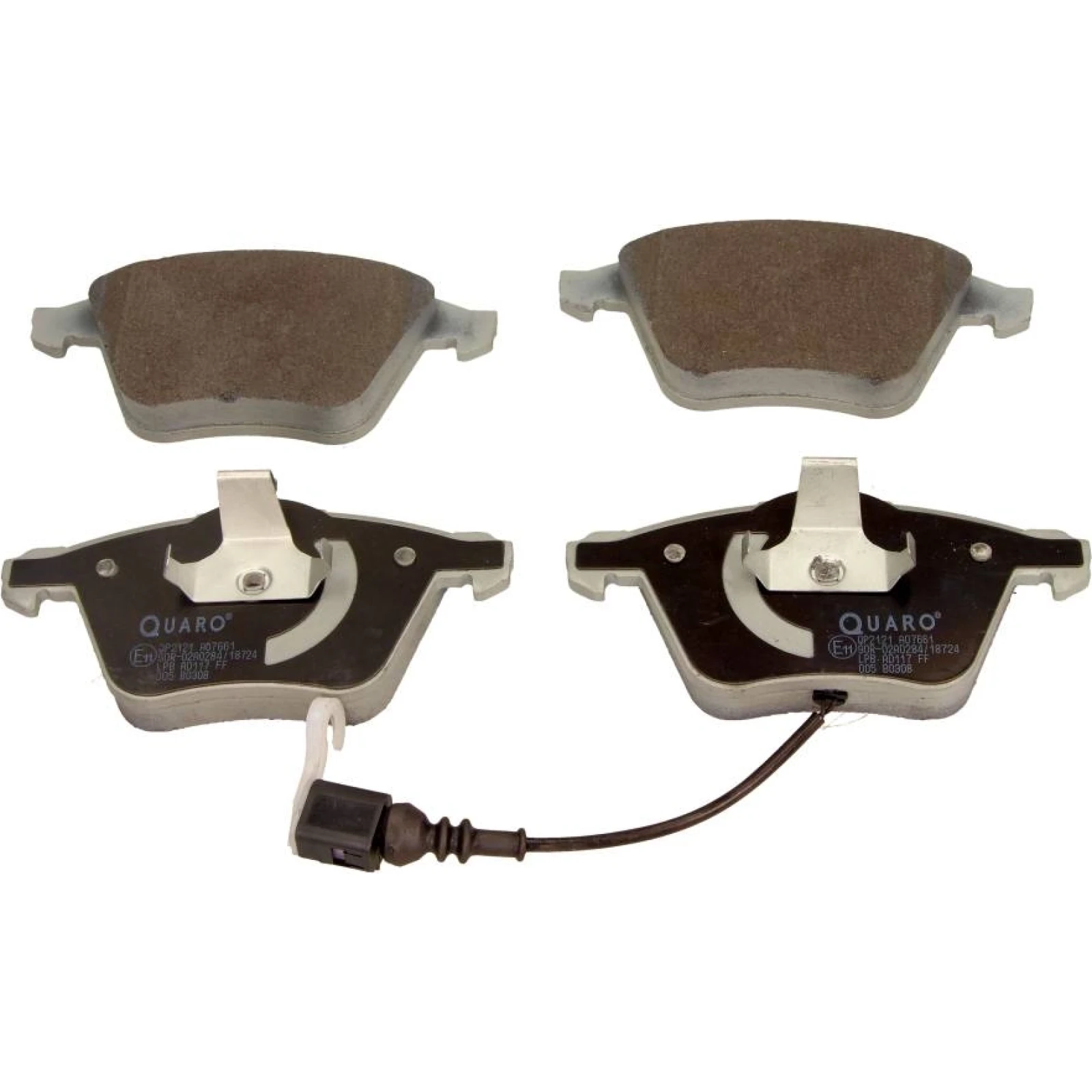 Bremsbelagsatz Vw P. Golf Vi/A3/Tt Quattro/4Motion QP2121