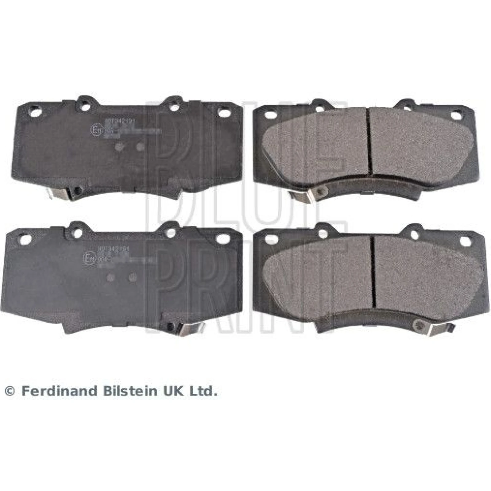 Bremsbelagsatz Toyota P. Hilux 2.5-3.0 D-4D 4Wd 05 ADT342191