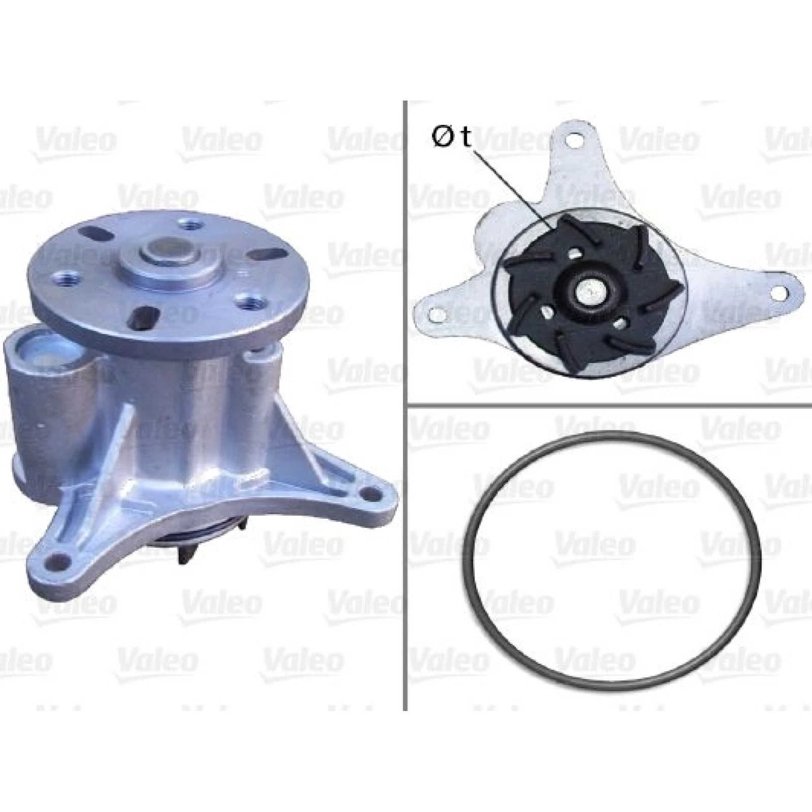 VALEO Wasserpumpe 506952