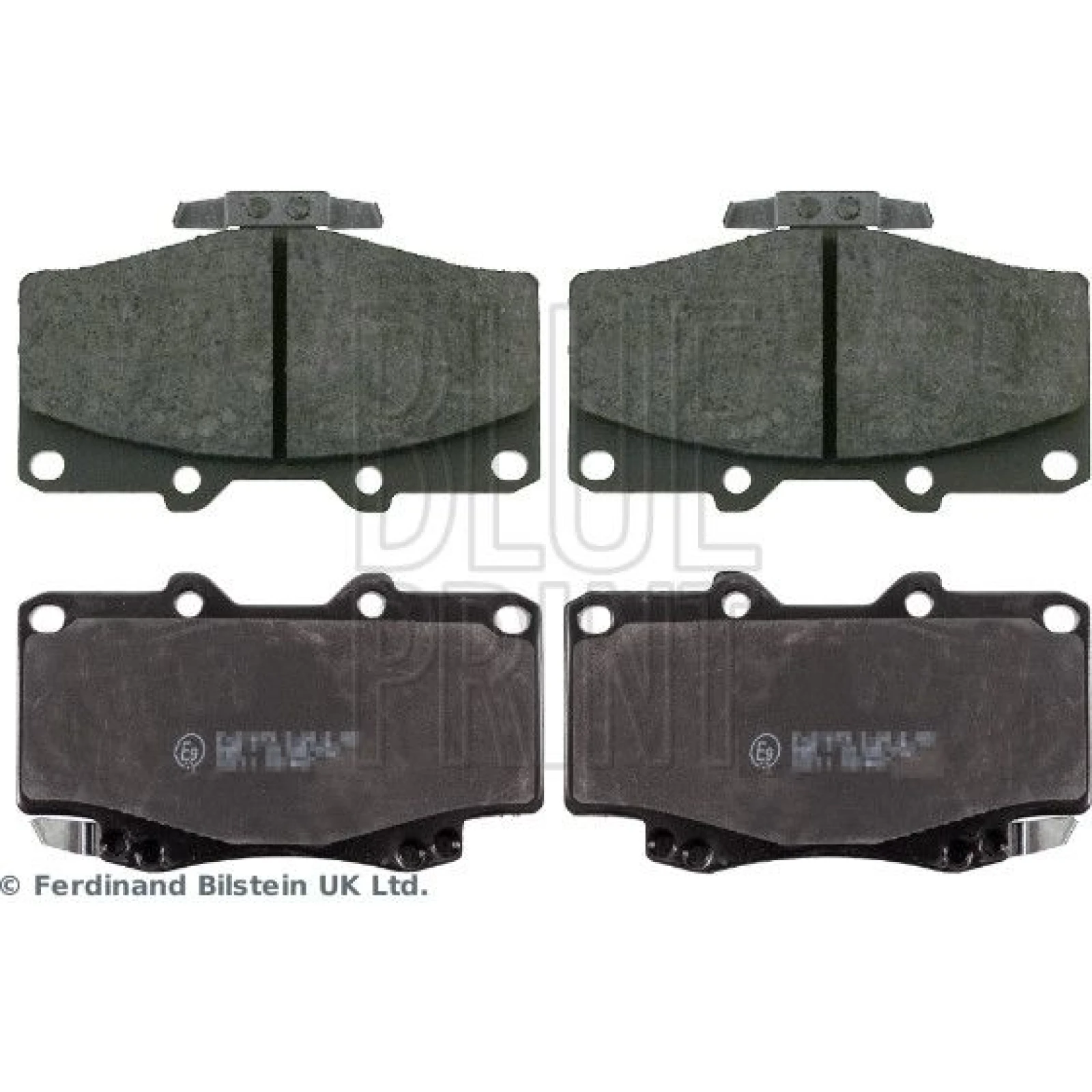 Bremsbelagsatz Toyota P. Hilux/Land Cruiser 2.4-4.2 Td 84-05 ADT34281