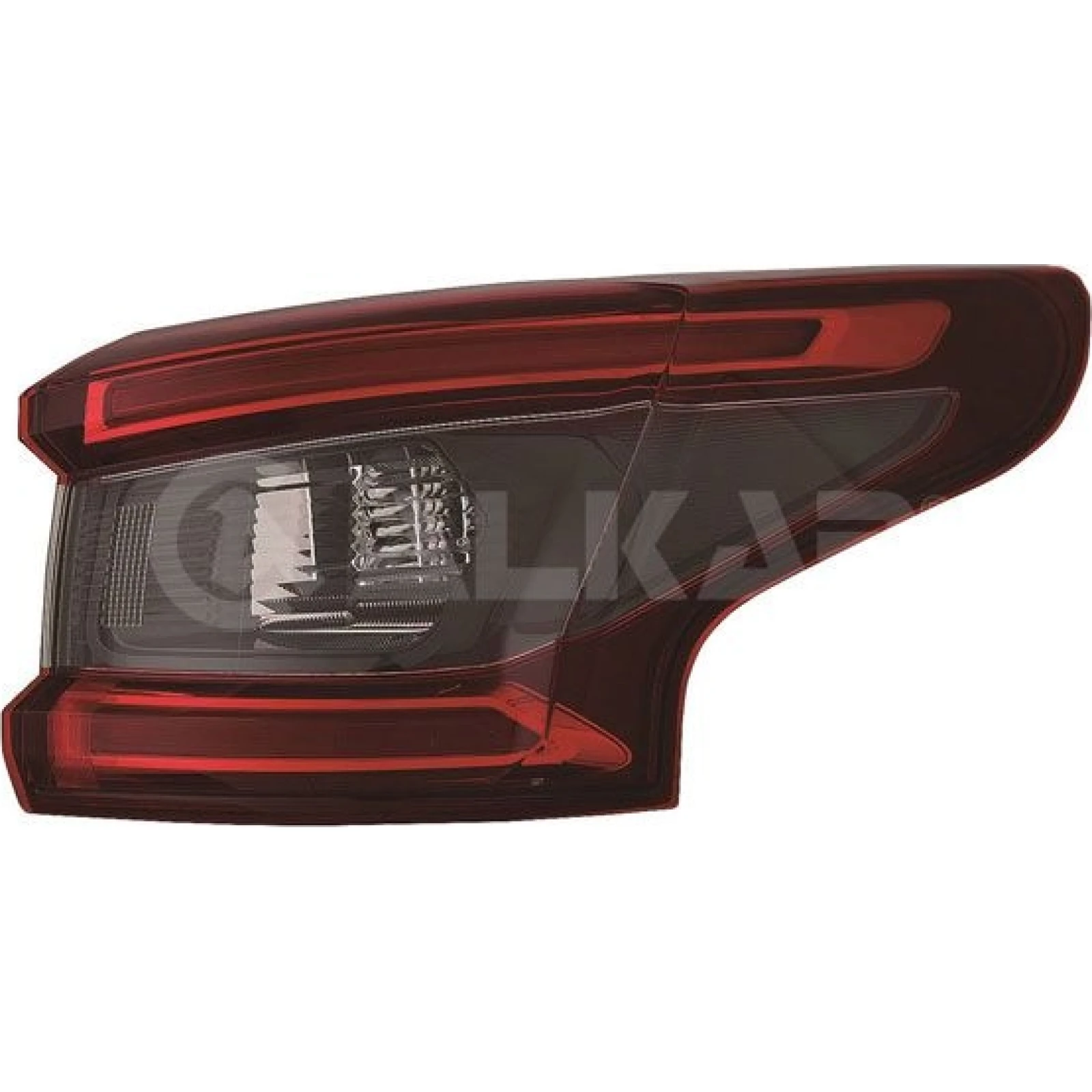 Heckleuchte A R O K-PLATTE ROT/WEISS LED 2252570