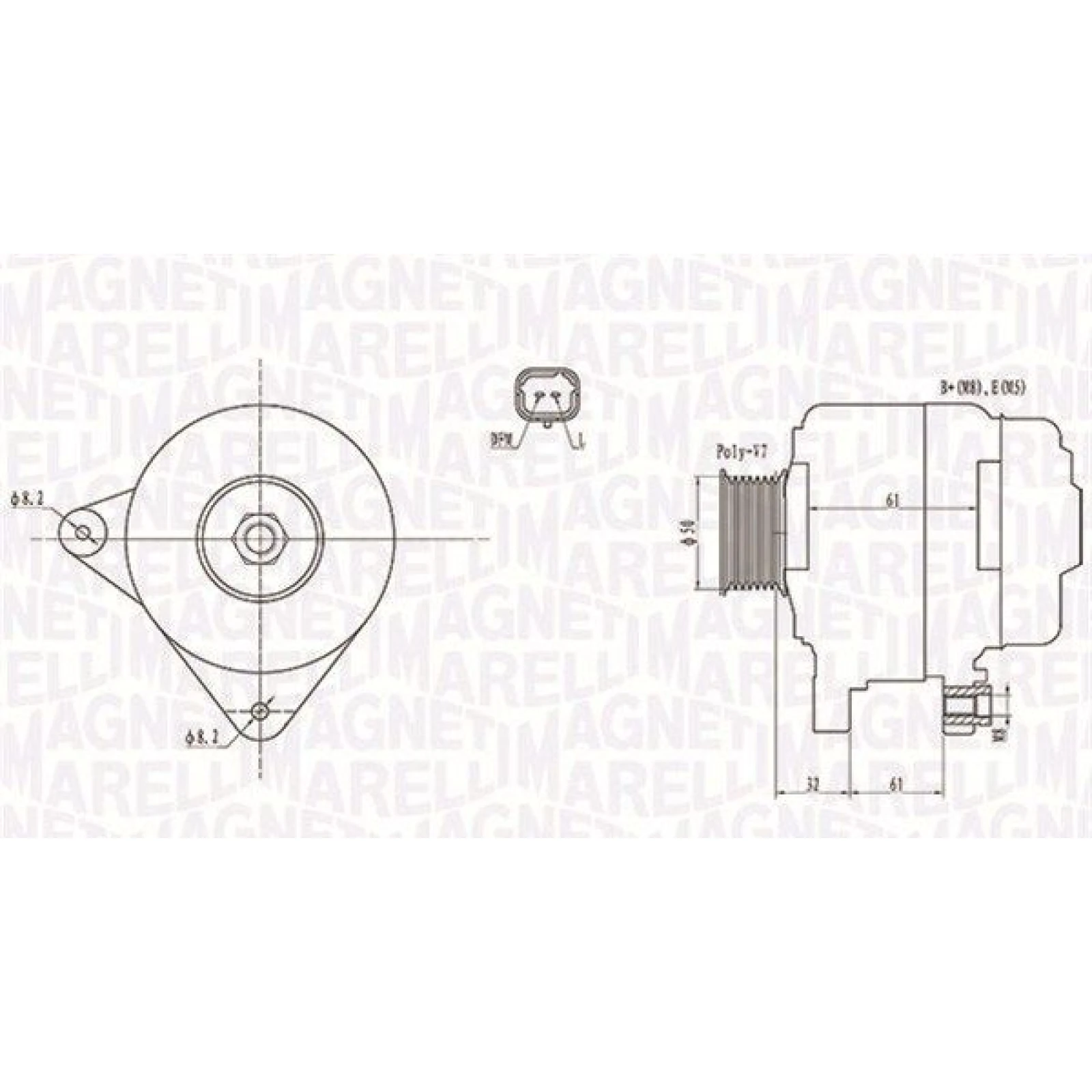 MAGNETI MARELLI Generator 063731959010