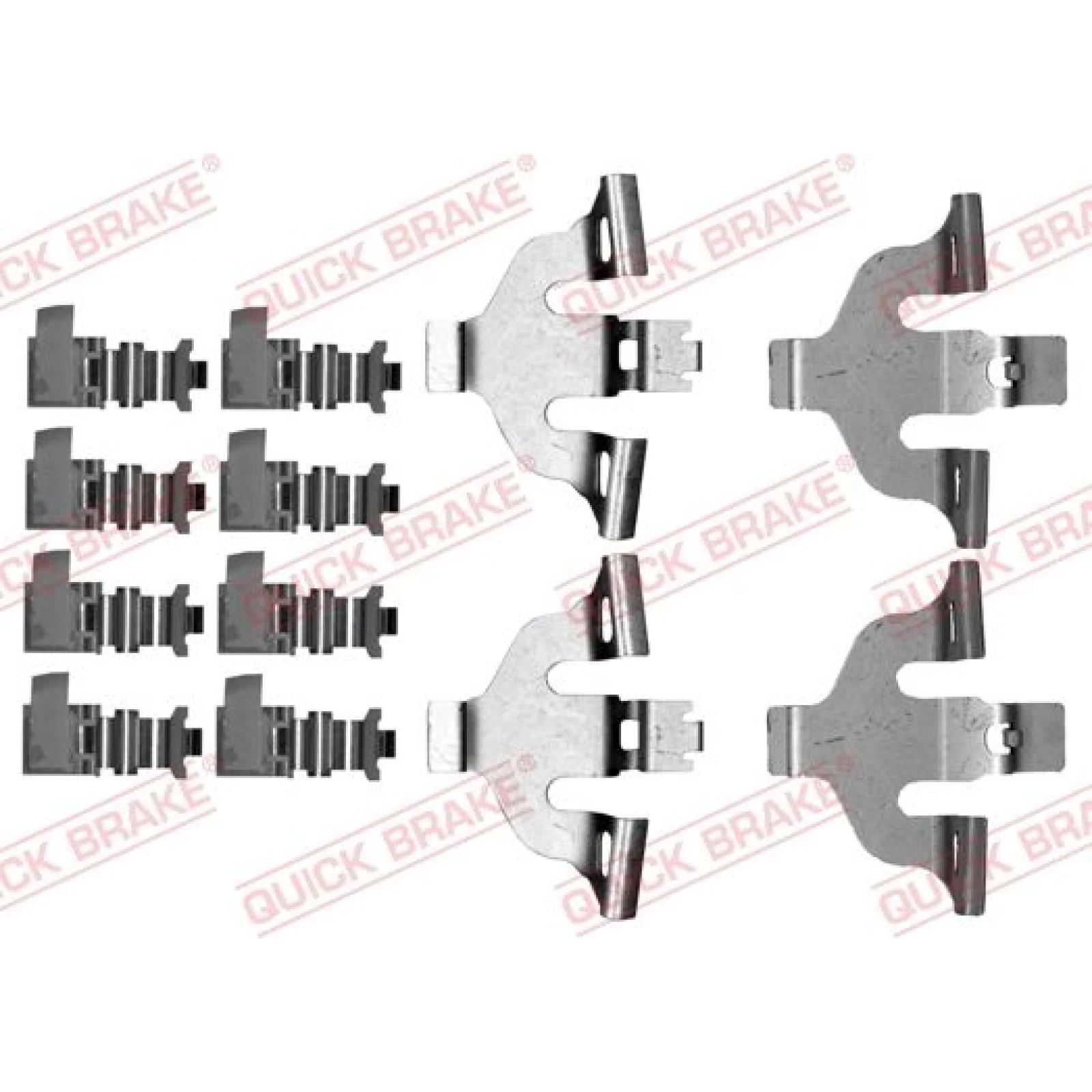 Quick Brake Zusatzsatz für Scheibenbremsbeläge 109-0092