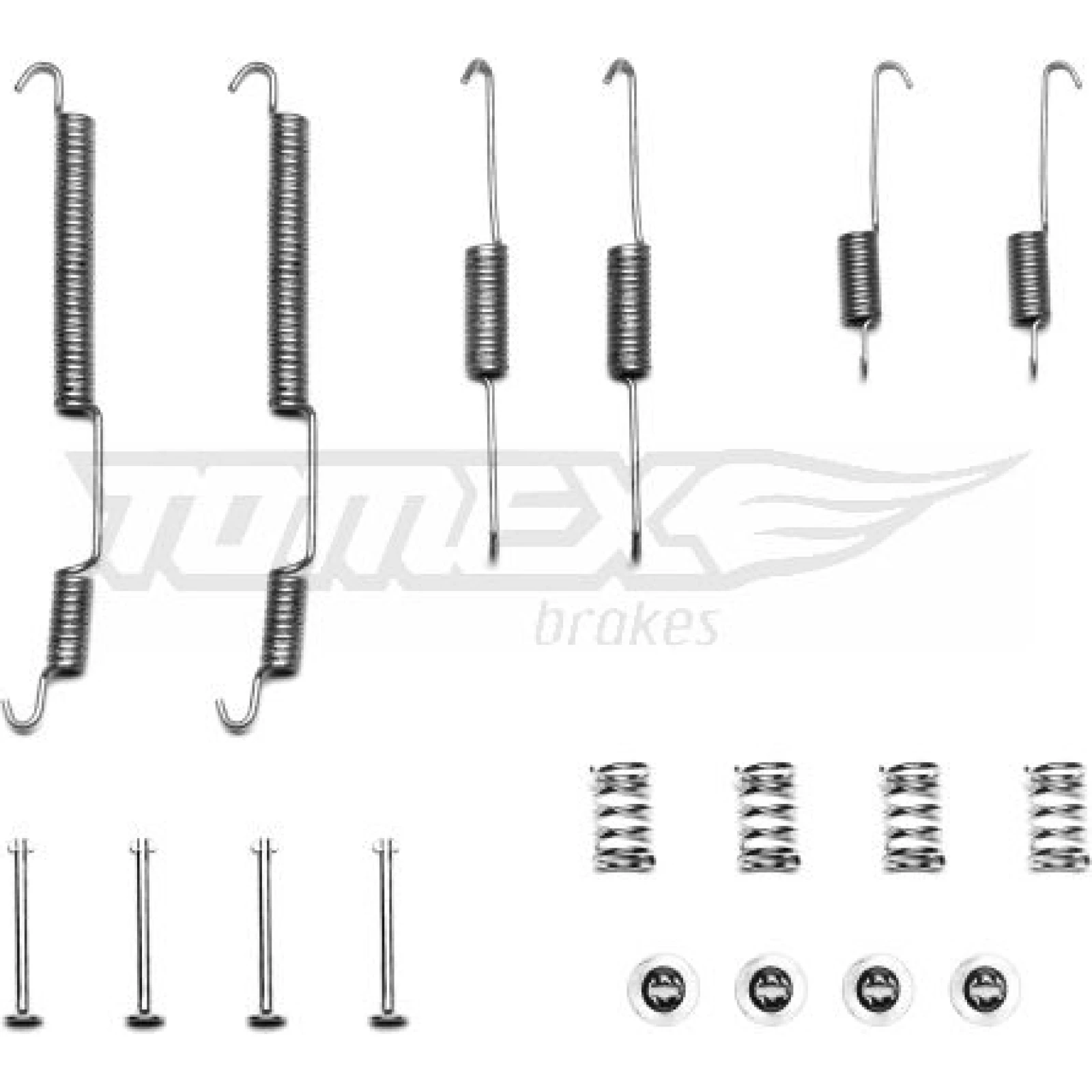 TOMEX brakes Zubehörsatz, Bremsbacken TX 40-29