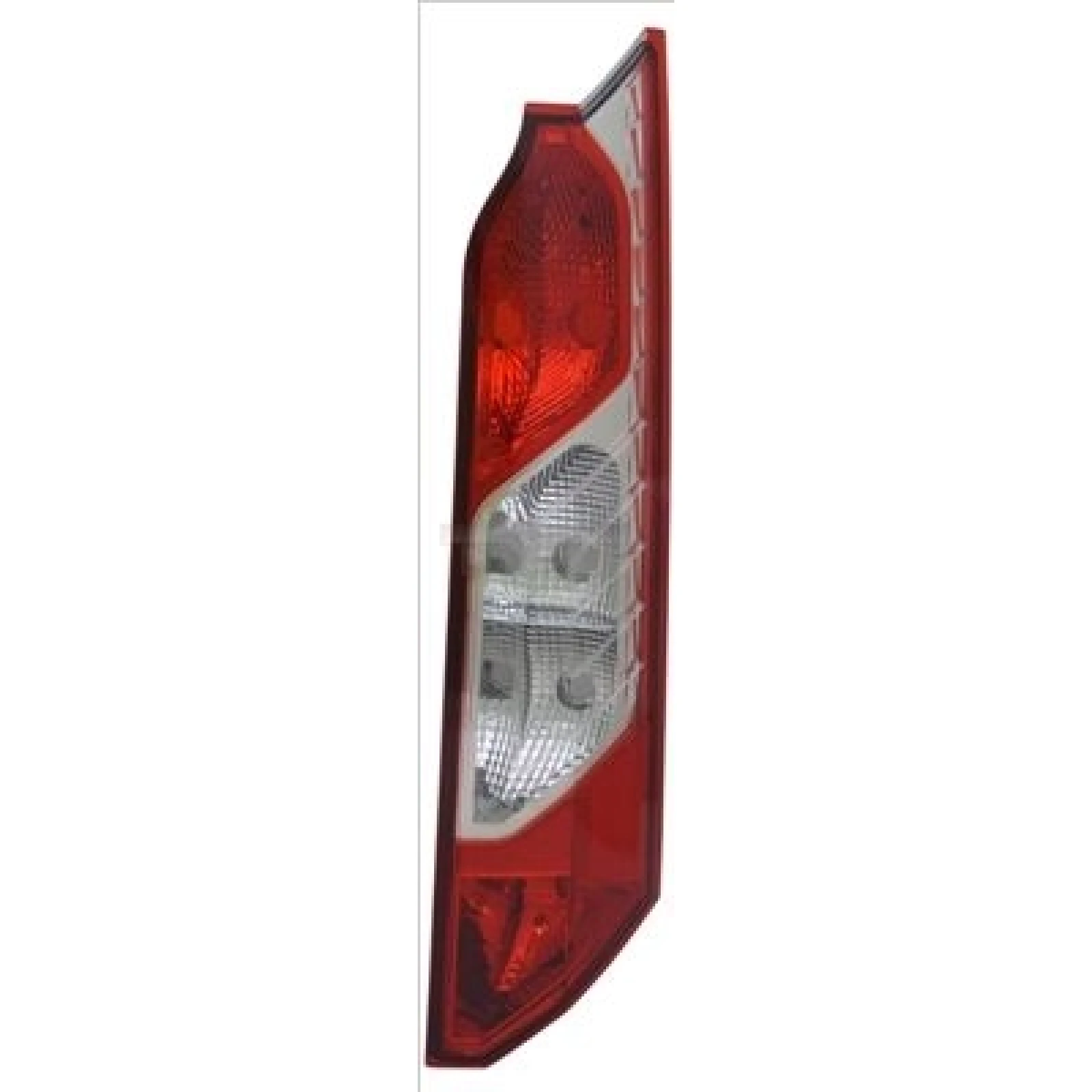 Heckleuchte L O K-PLATTE UNT.TEIL ROT/WEISS 2786,658,1