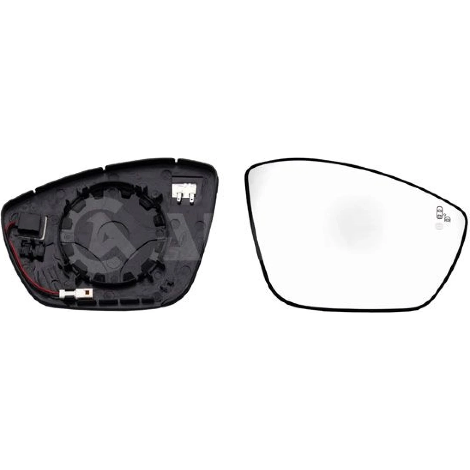 SPIEGELGLAS R HZB KONV +SPURH-ASS 4PIN 6432881
