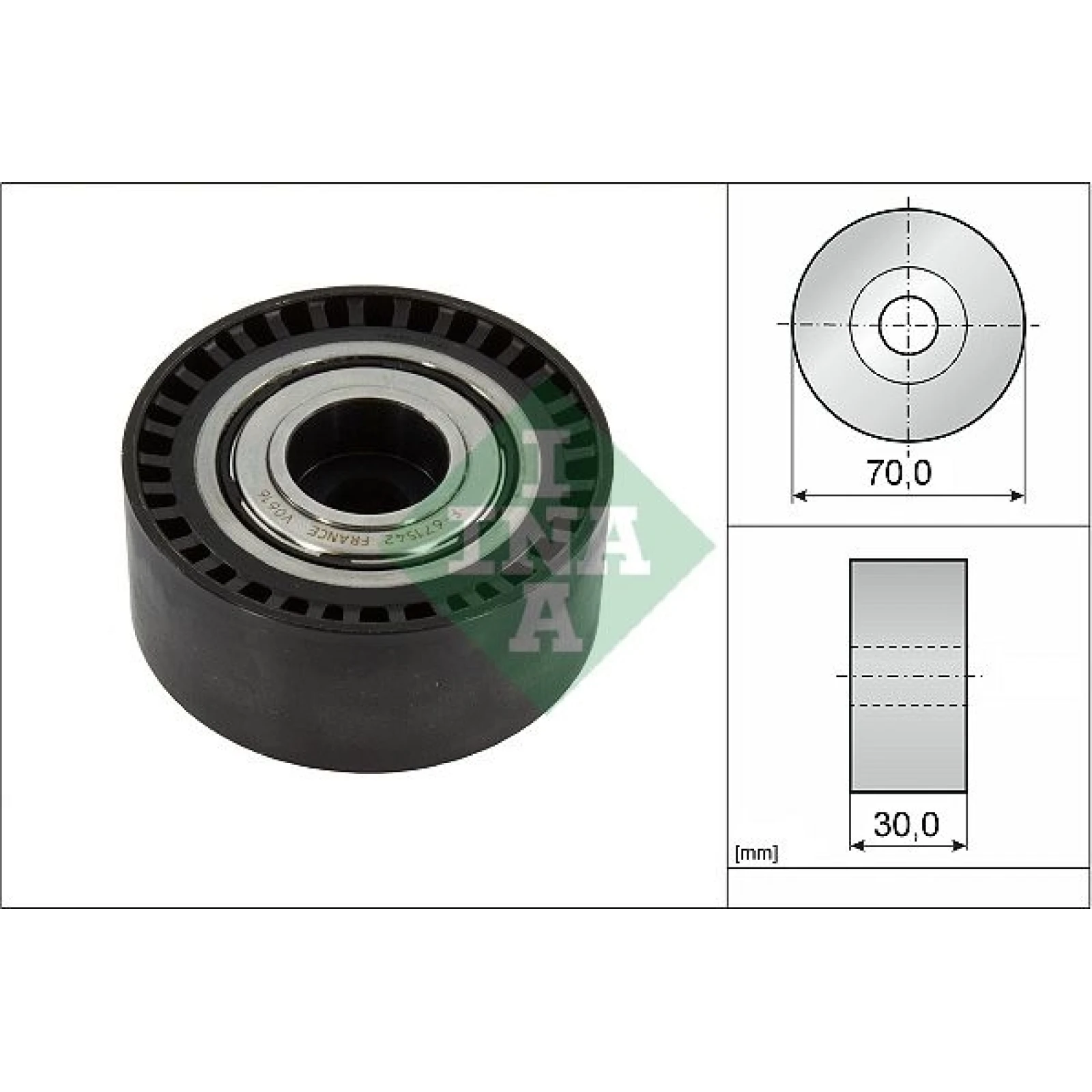 Umlenk-/Führungsrolle, Keilrippenriemen 532 0923 10