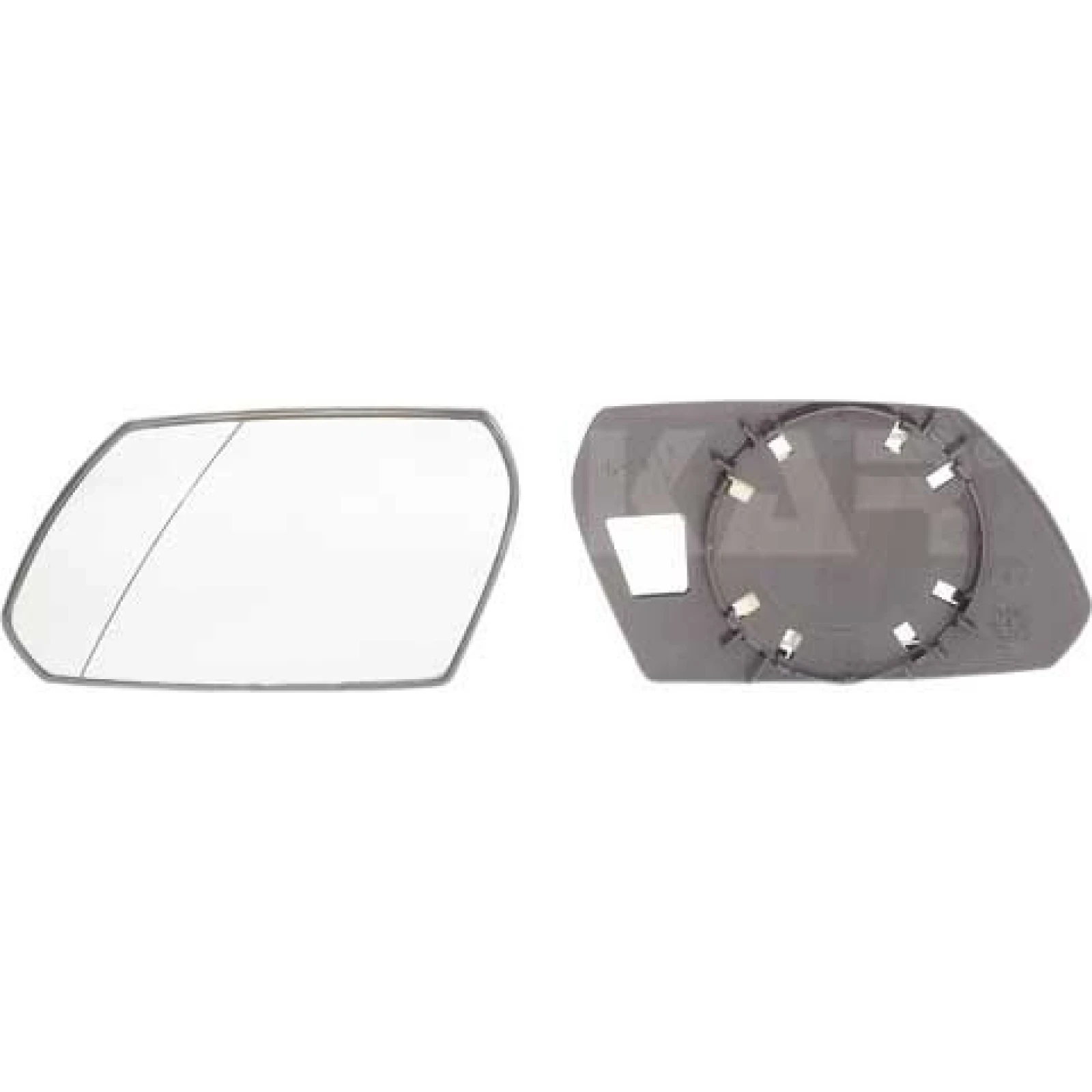 Alkar Außenspiegelglas 6451377