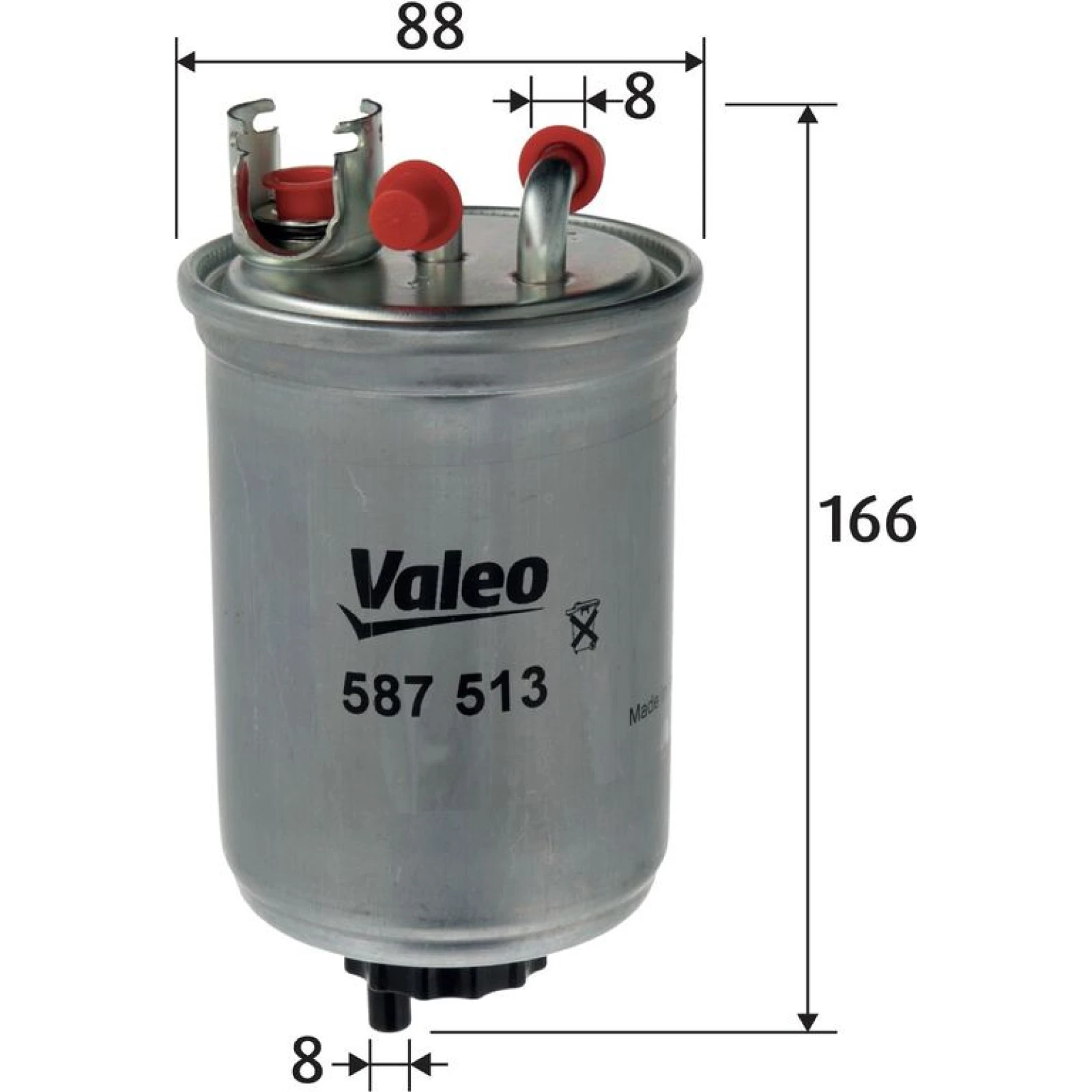 VALEO Kraftstofffilter 587513