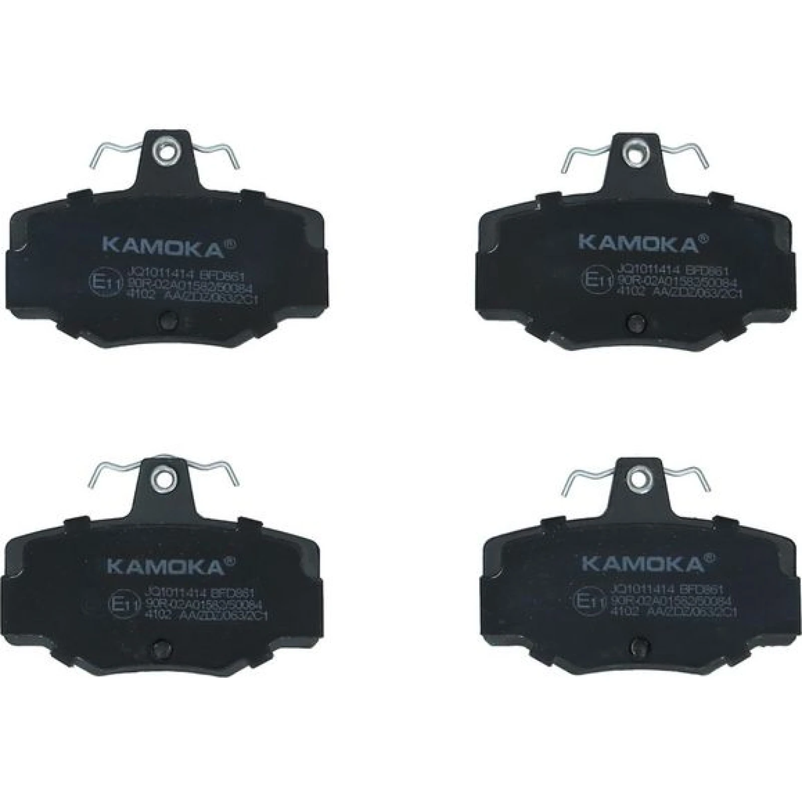 KAMOKA Bremsbelagsatz, Scheibenbremse JQ1011414