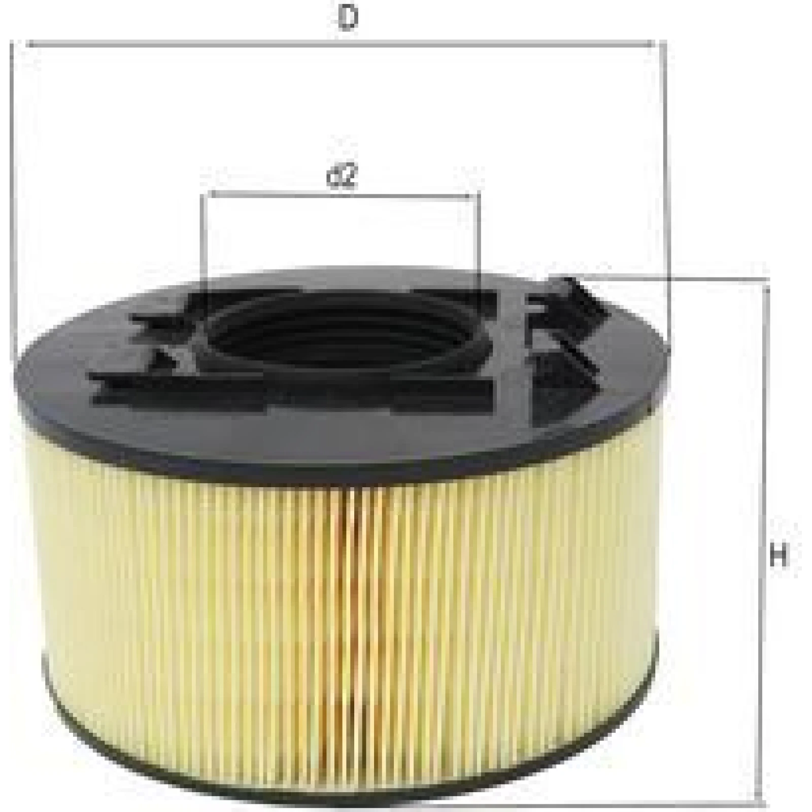 MAHLE Luftfilter LX 759