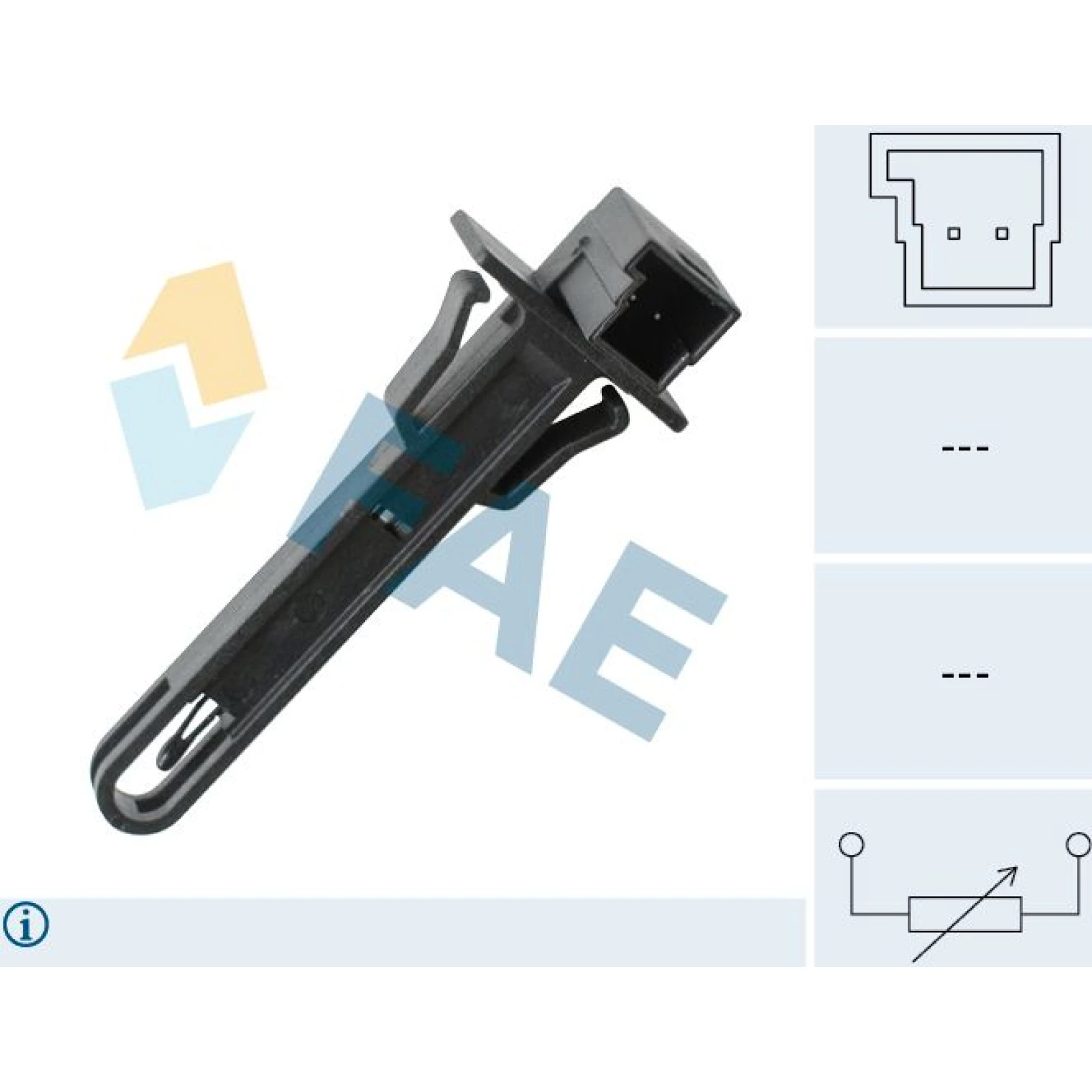 FAE Sensor, Innenraumtemperatur 33923
