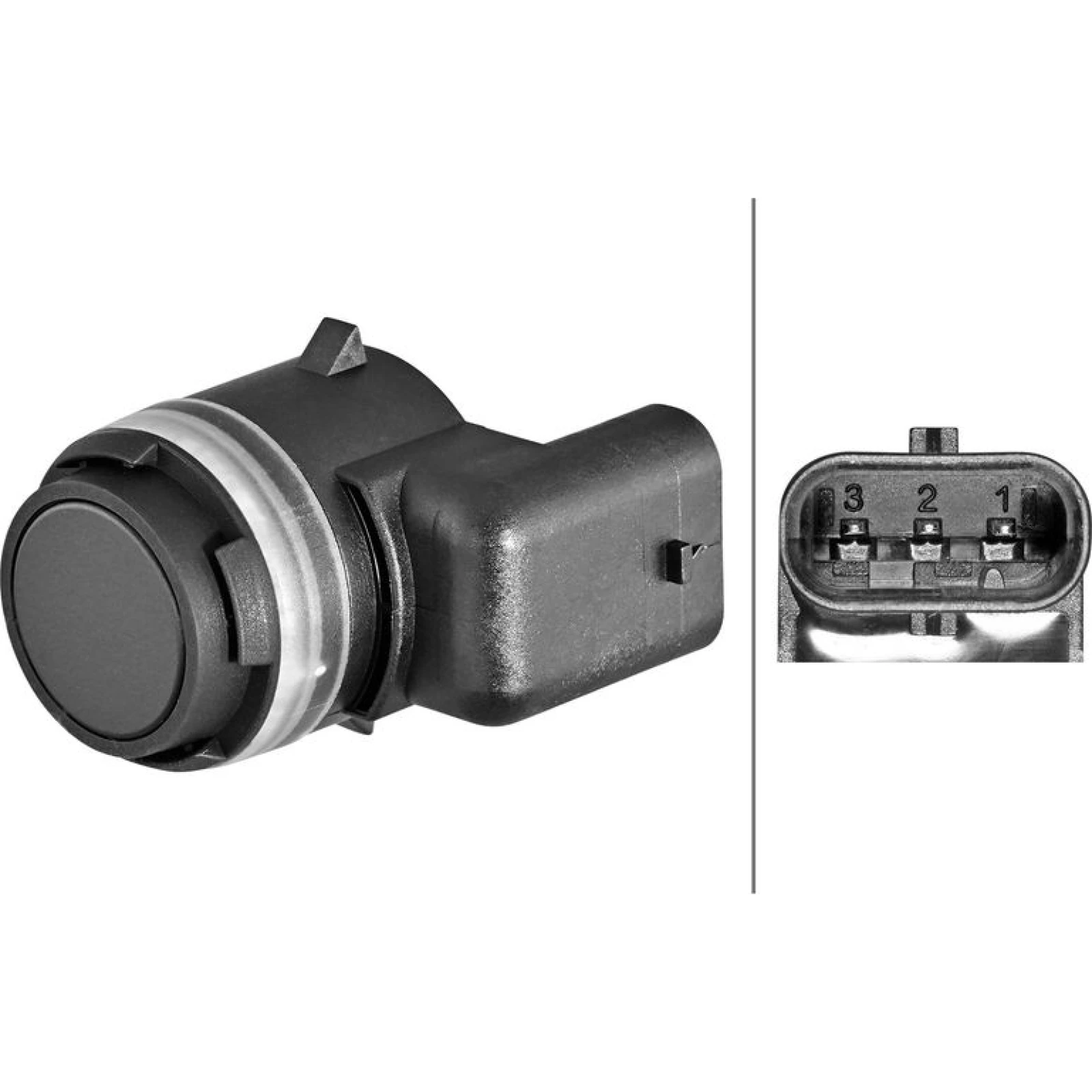 SENSOR, EINPARKHILFE HELLA PQ 6PX 358 270-431