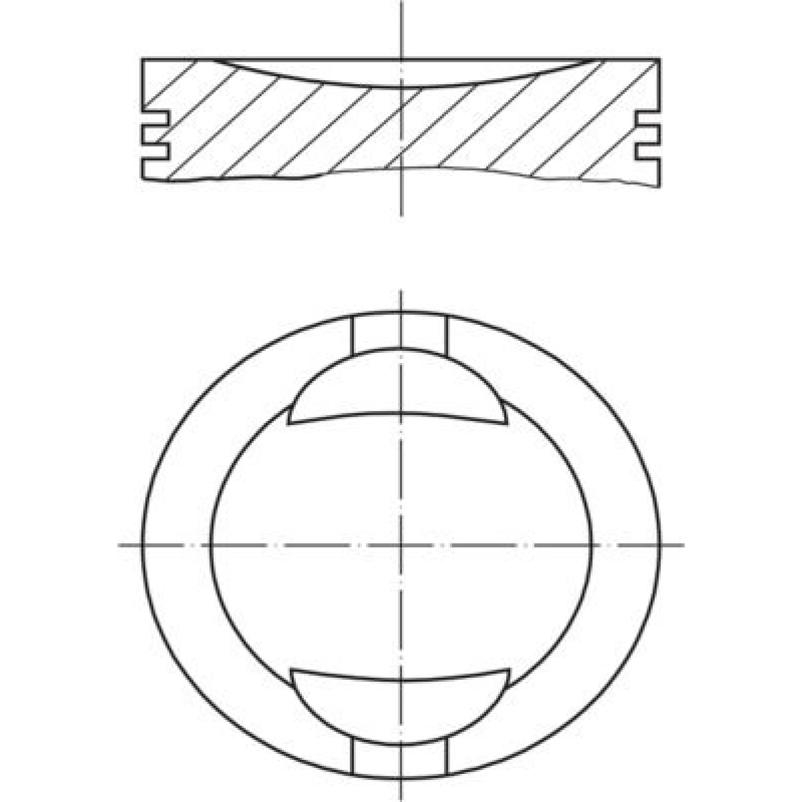MAHLE Kolben 009 36 02