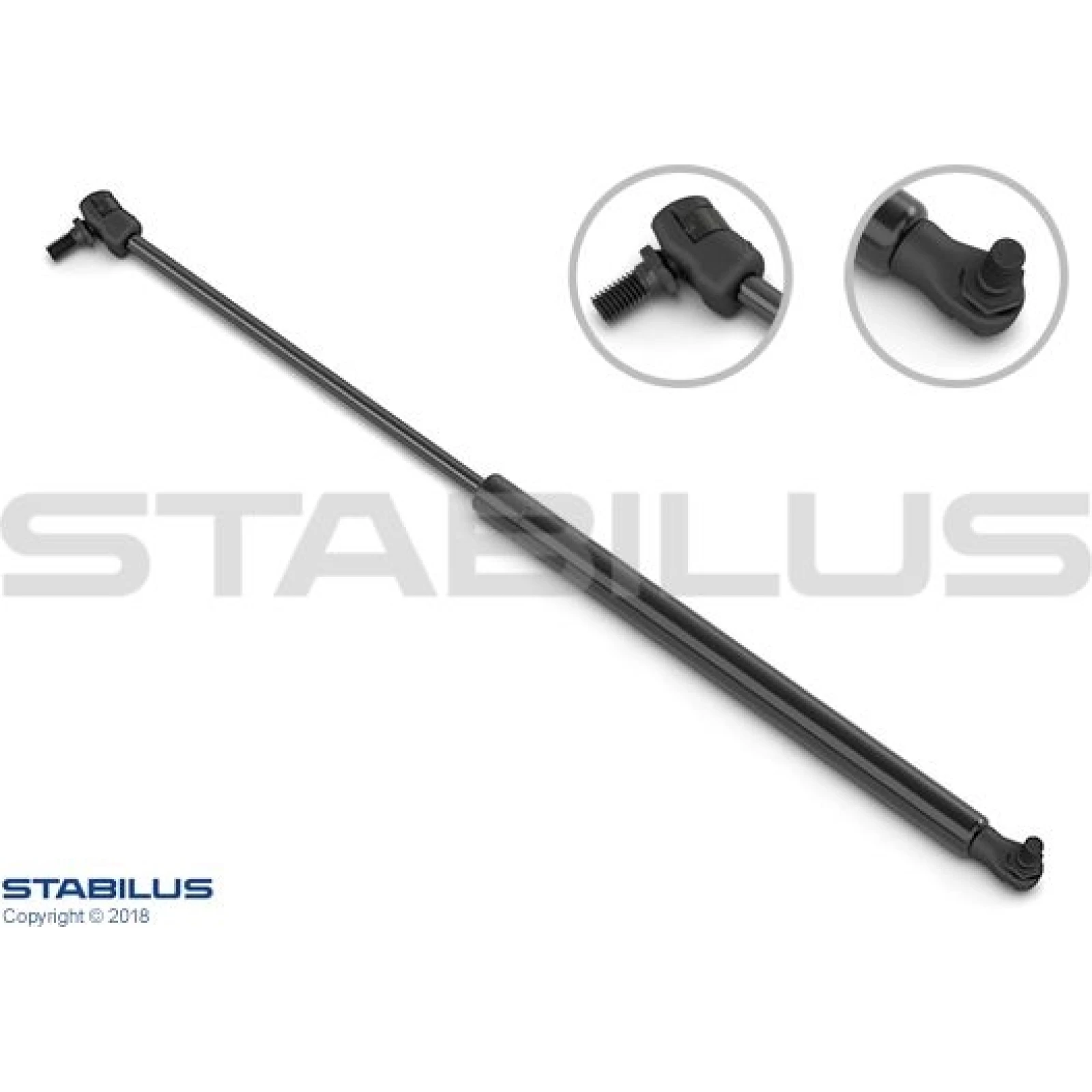 Gasfeder, Hinten L 508 585N 138383