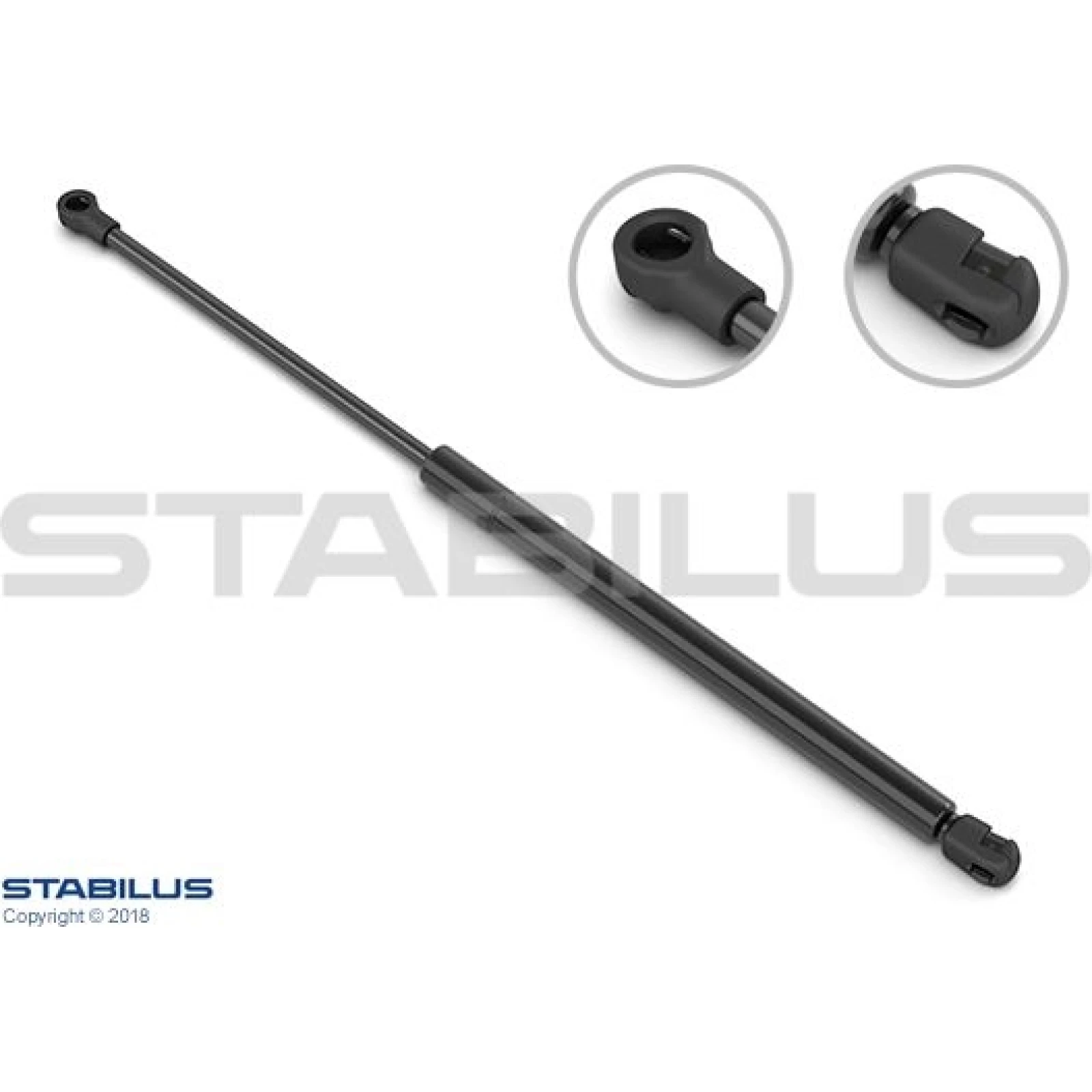 Gasfeder, Hinten L 467 440N 15489
