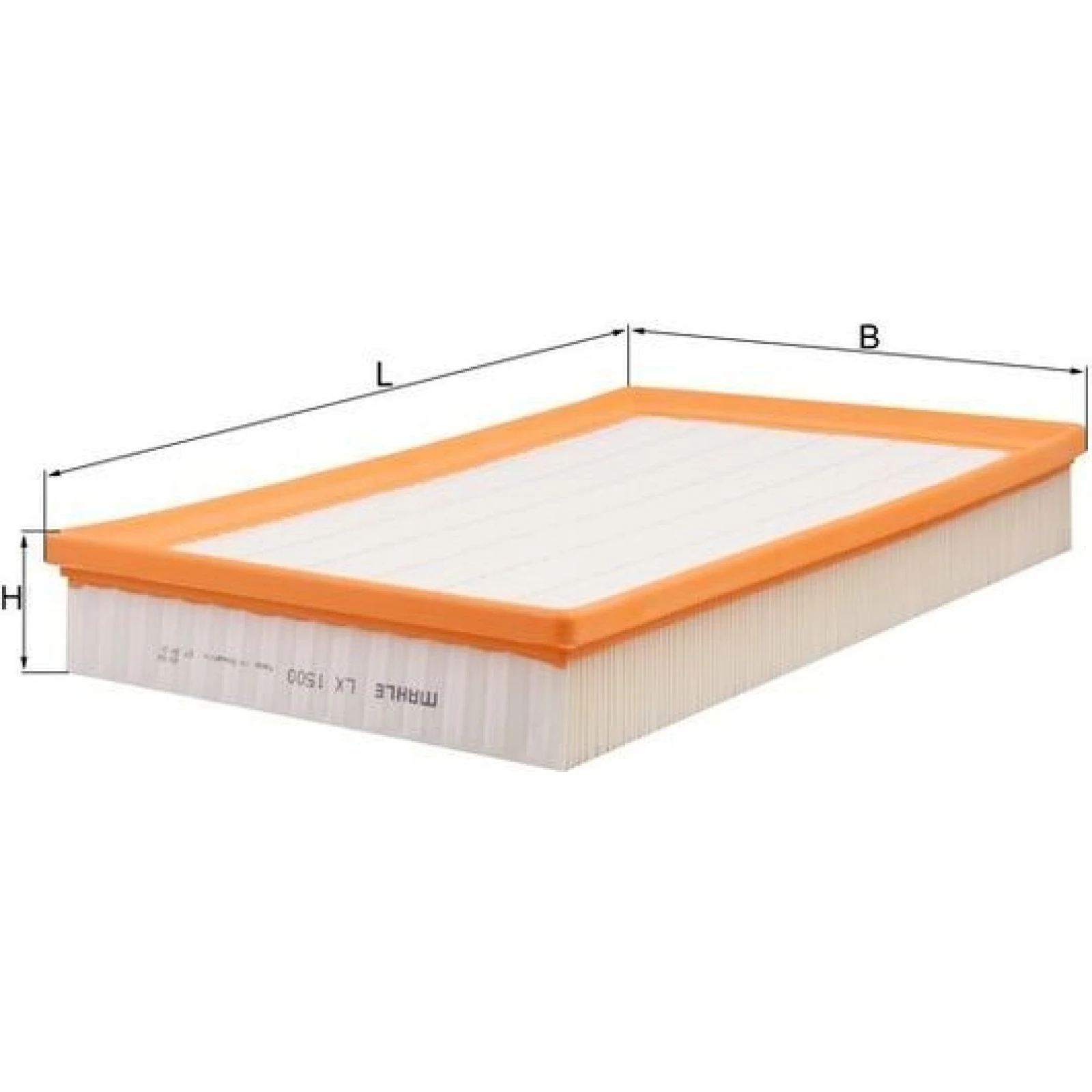MAHLE Luftfilter LX 1500