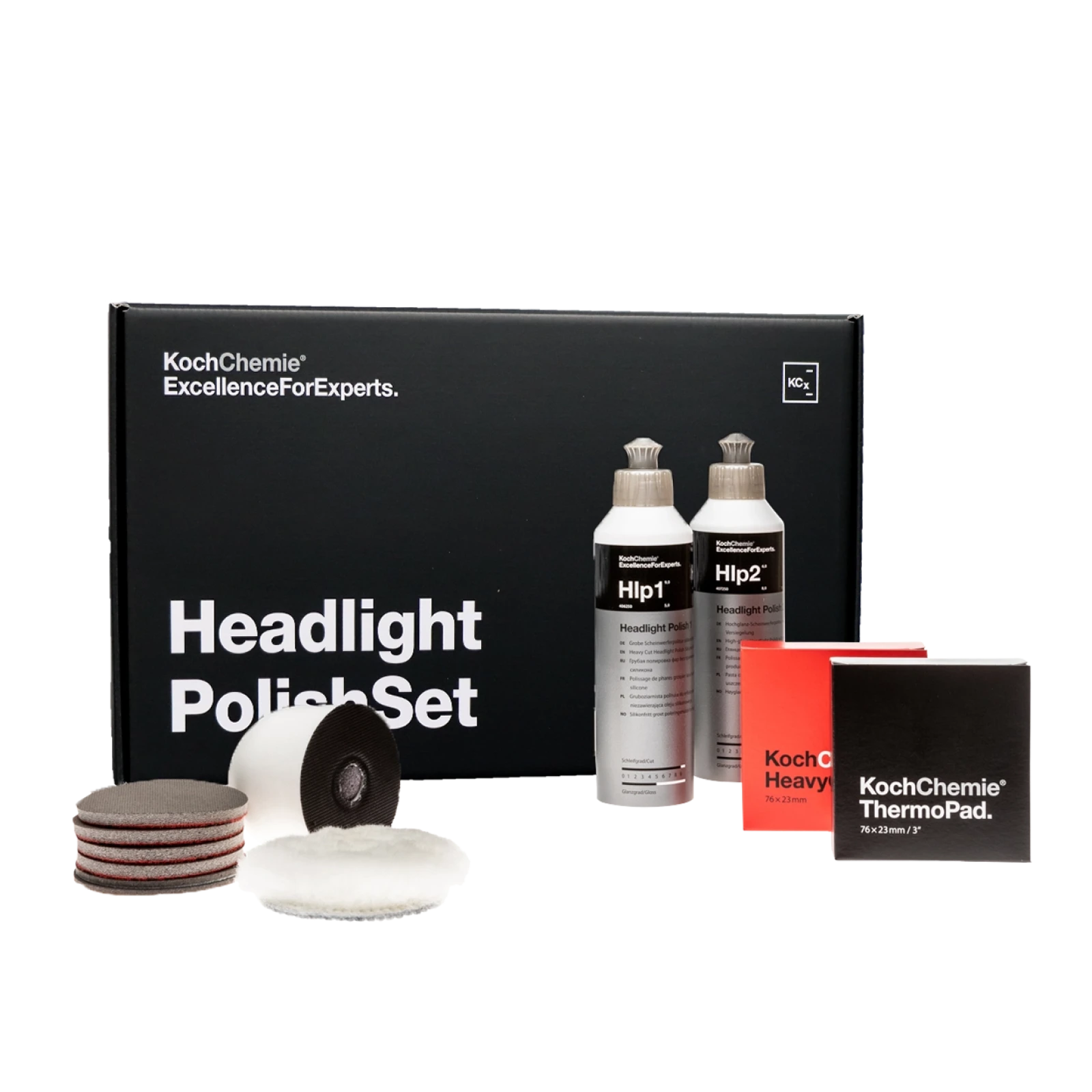 Koch Chemie Headlight Polish Set 9998185