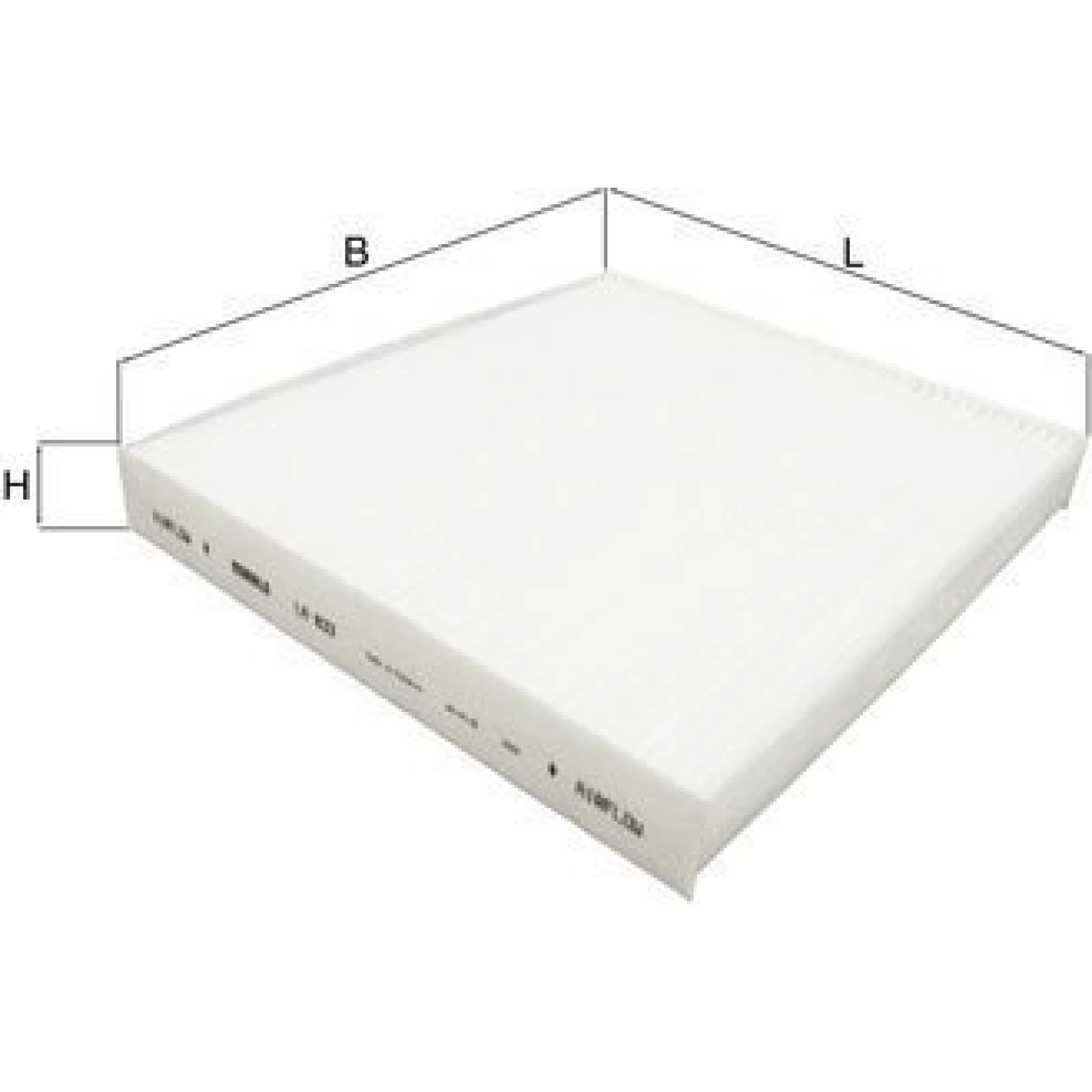 MAHLE Filter, Innenraumluft LA 833