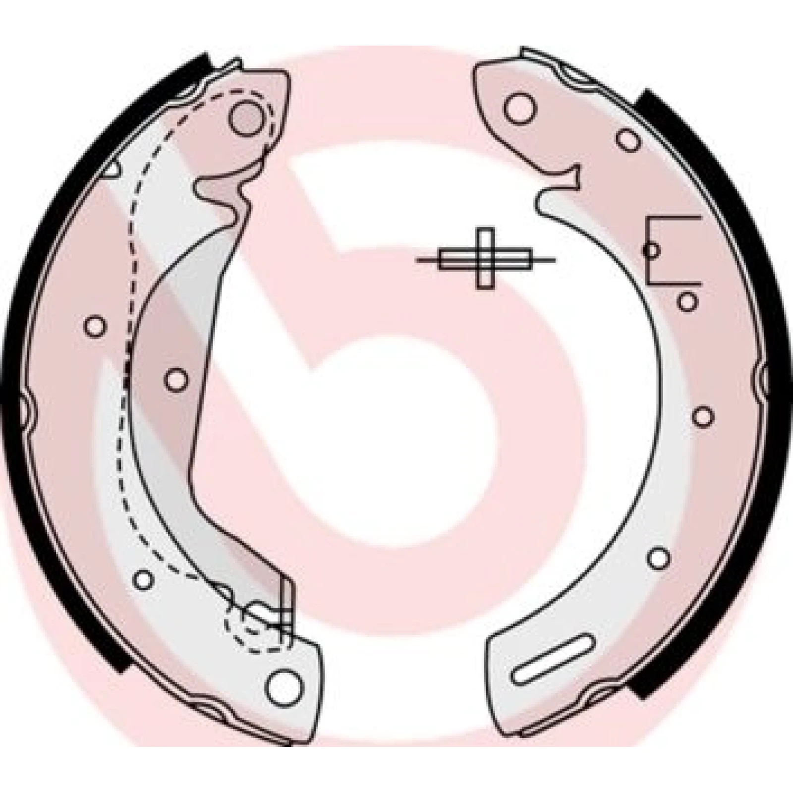 Bremsbackensatz HA S 23 577
