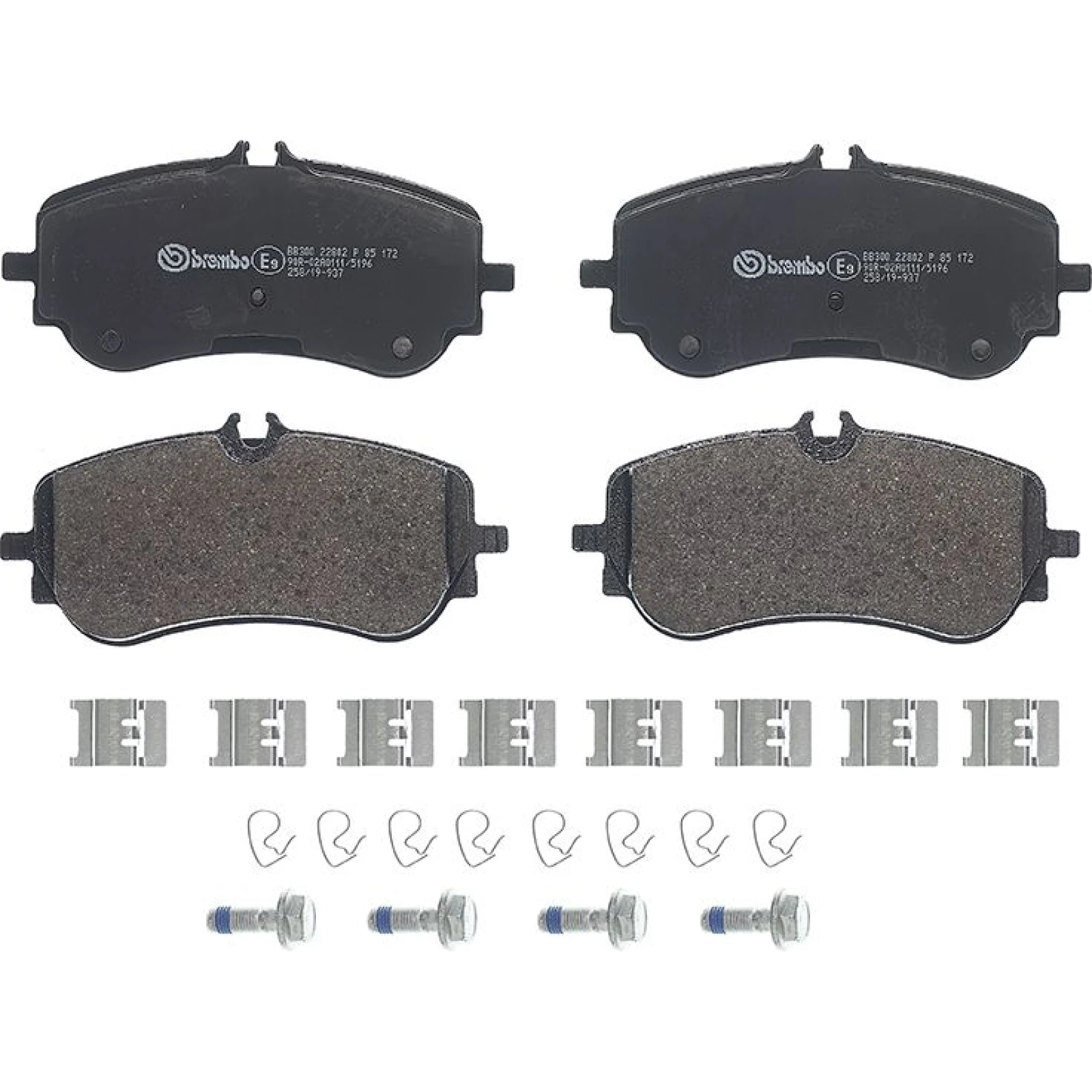 BREMBO Bremsklötze HA P 85 172