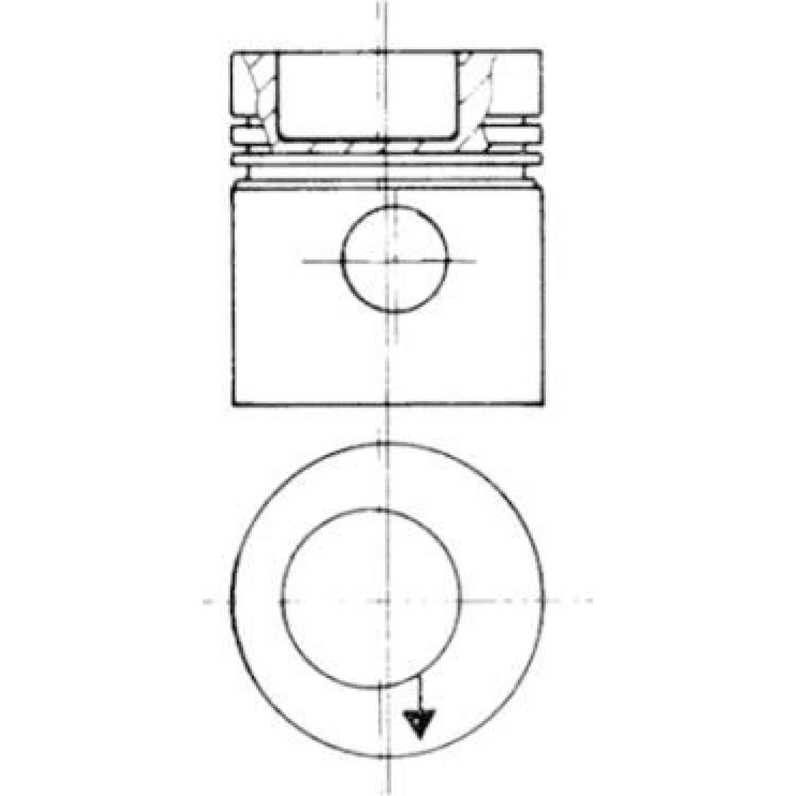 Kolben 93831610