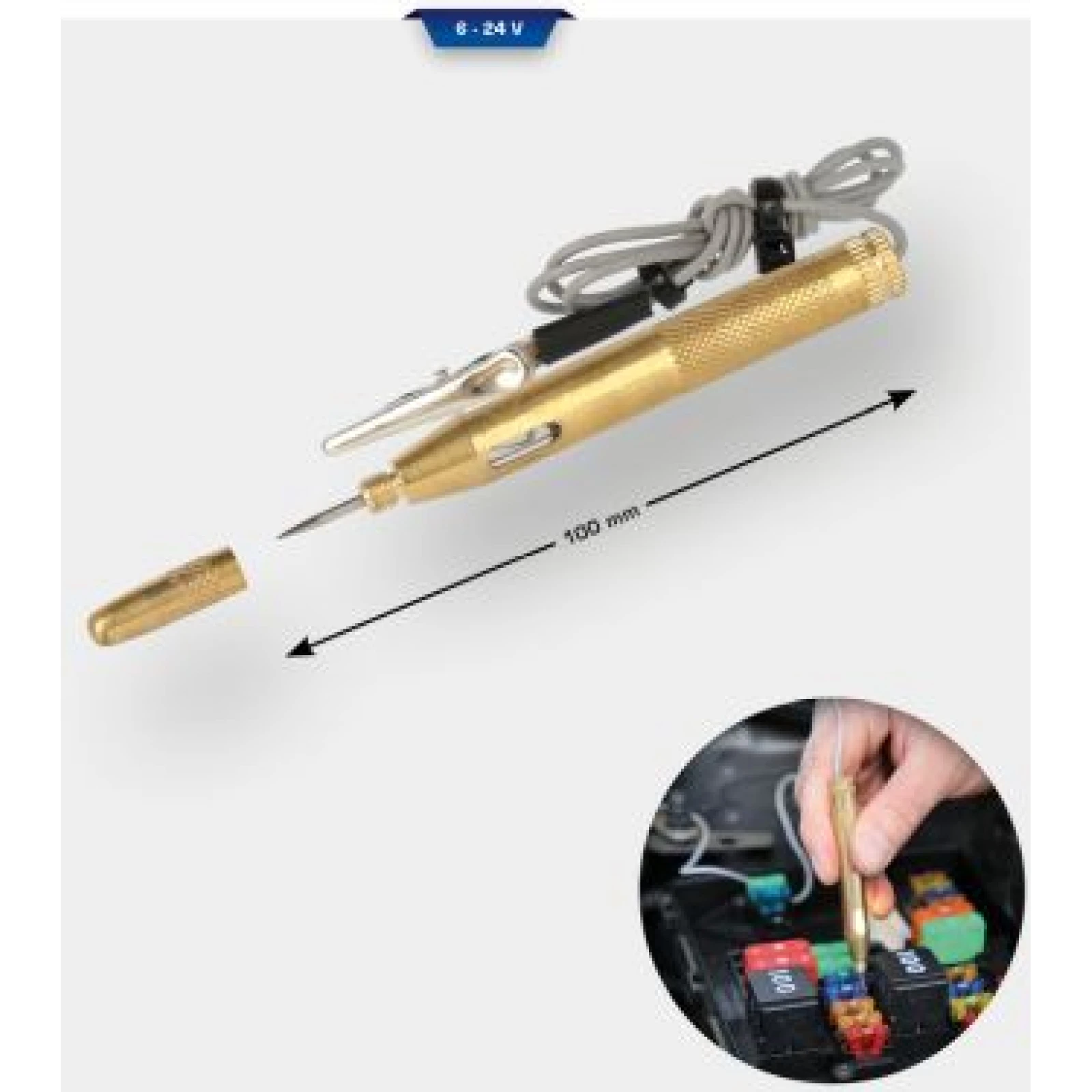 KS TOOLS Spannungs-/Strom-Meßgerät BT121900