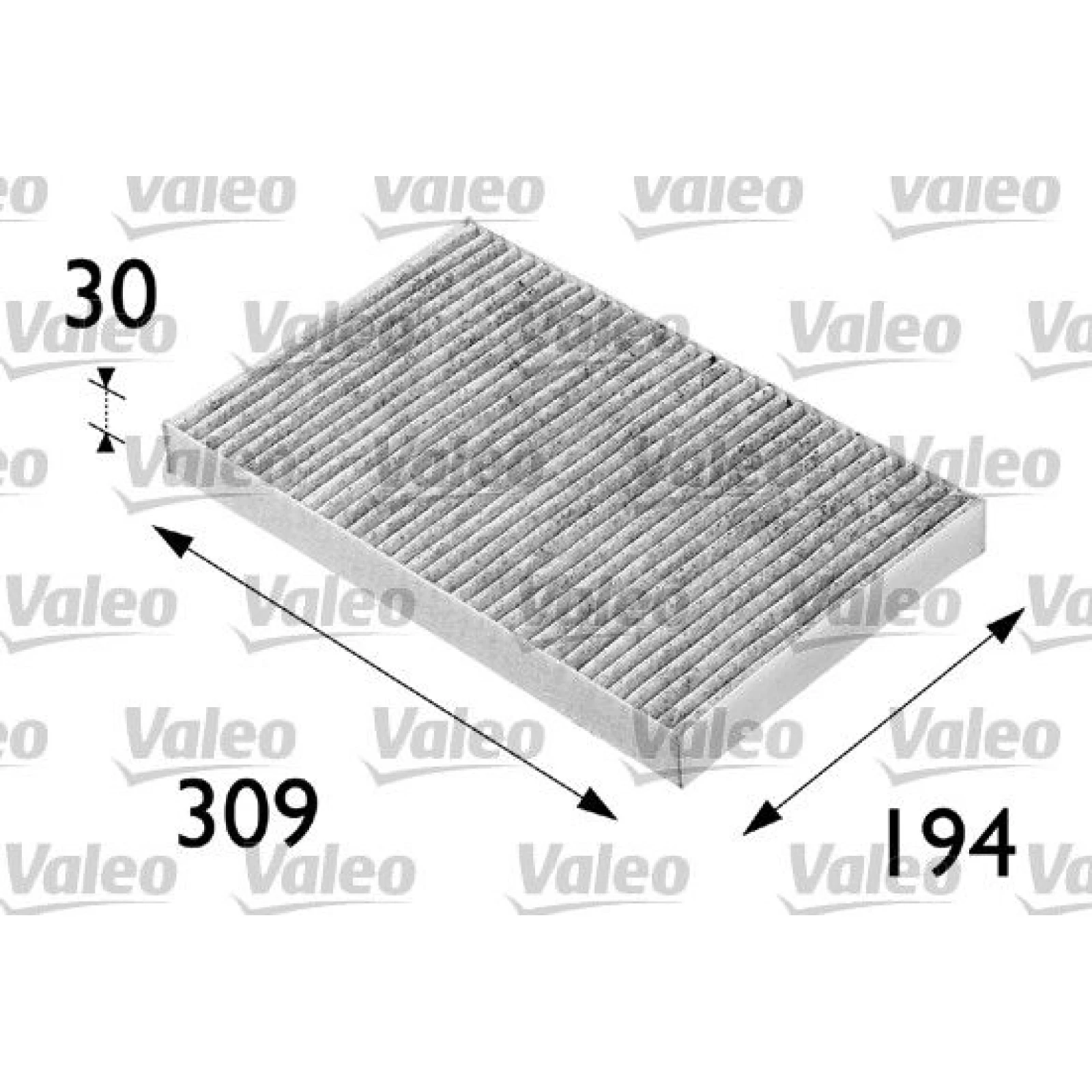 Innenraumfilter Audi A6 97- Mit Aktivkohle 698682