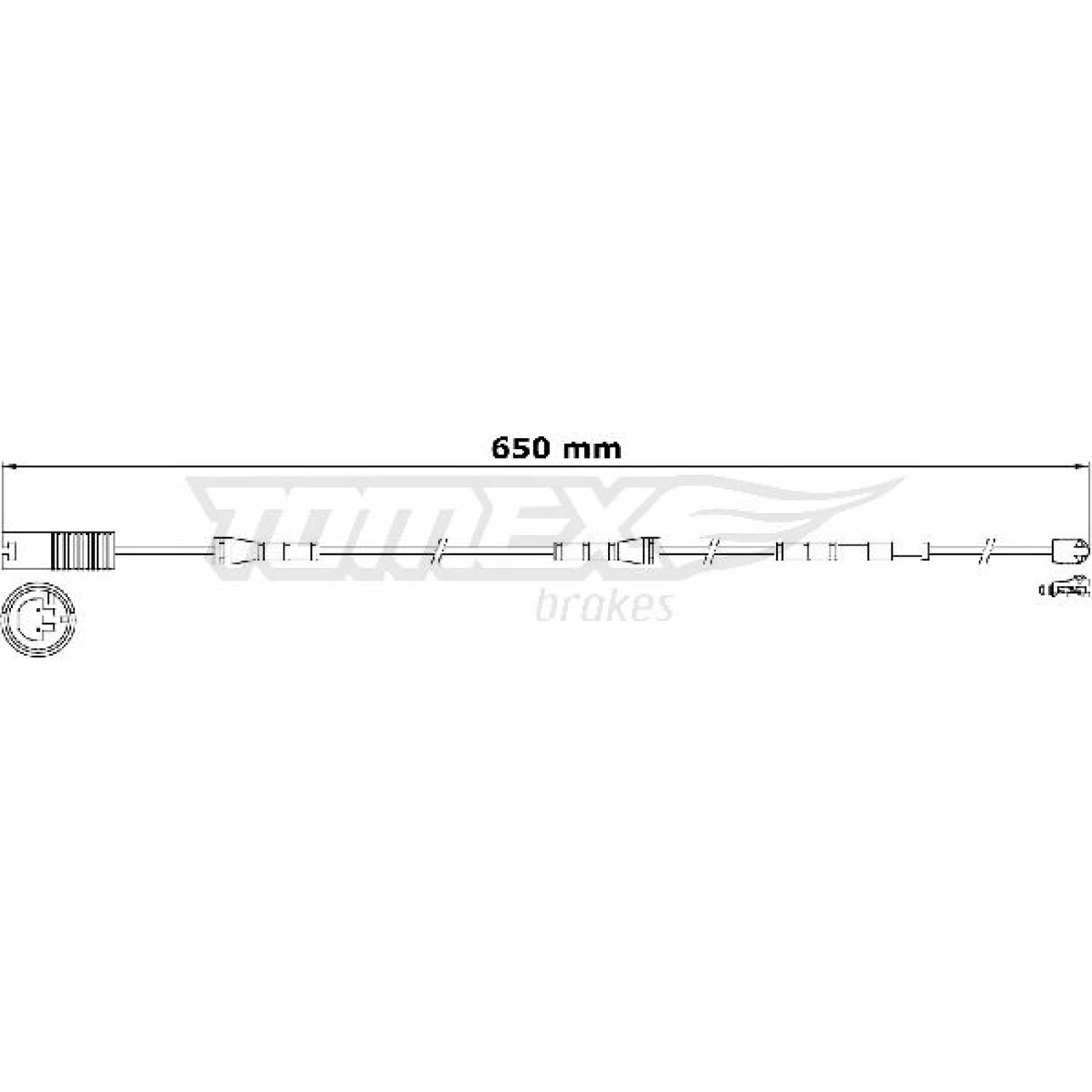 TOMEX brakes Warnkontakt, Bremsbelagverschleiß TX 31-15