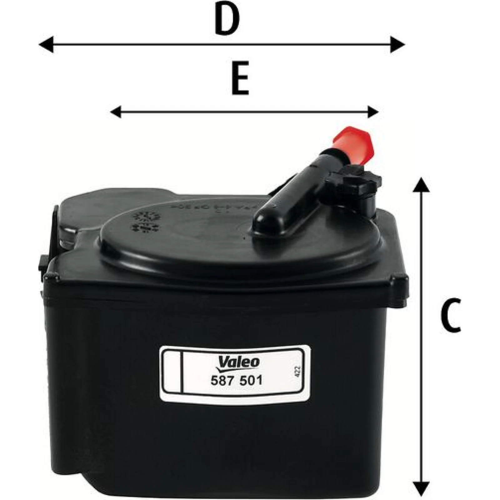 VALEO Kraftstofffilter 587501