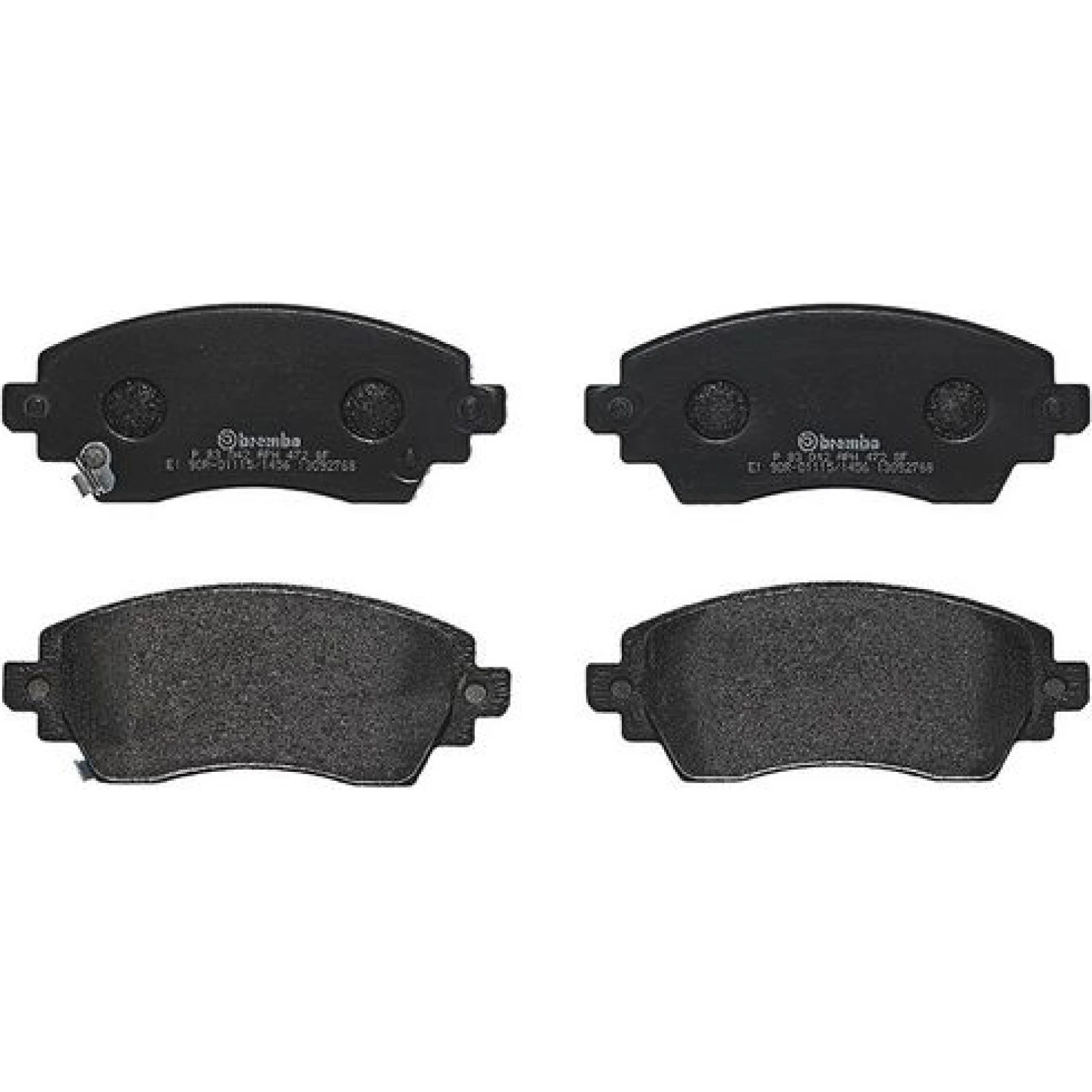 BREMBO Bremsklötze VA P 83 042