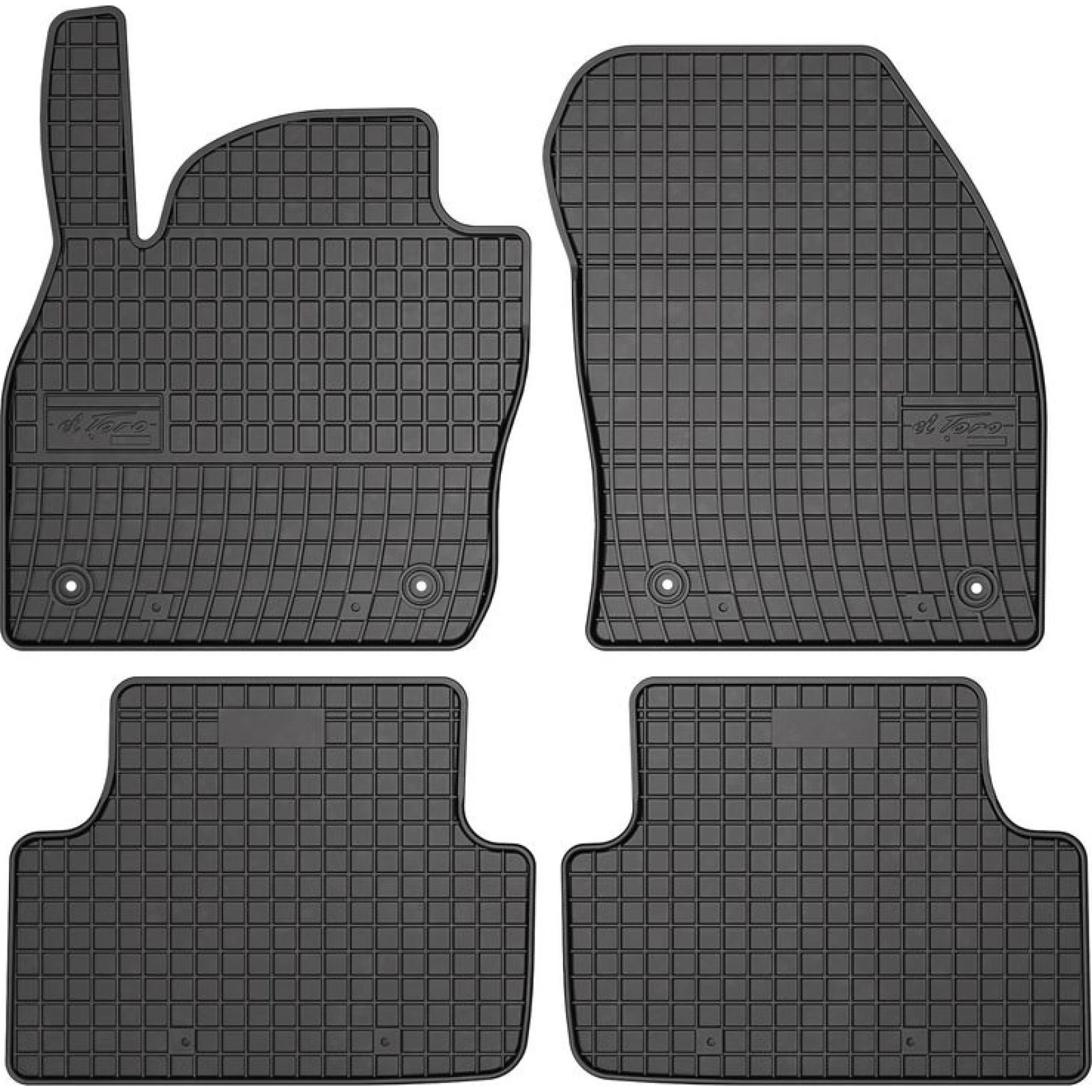Passgenaue Kofferraummatte Gummimatten VW T-Cross 18 410473