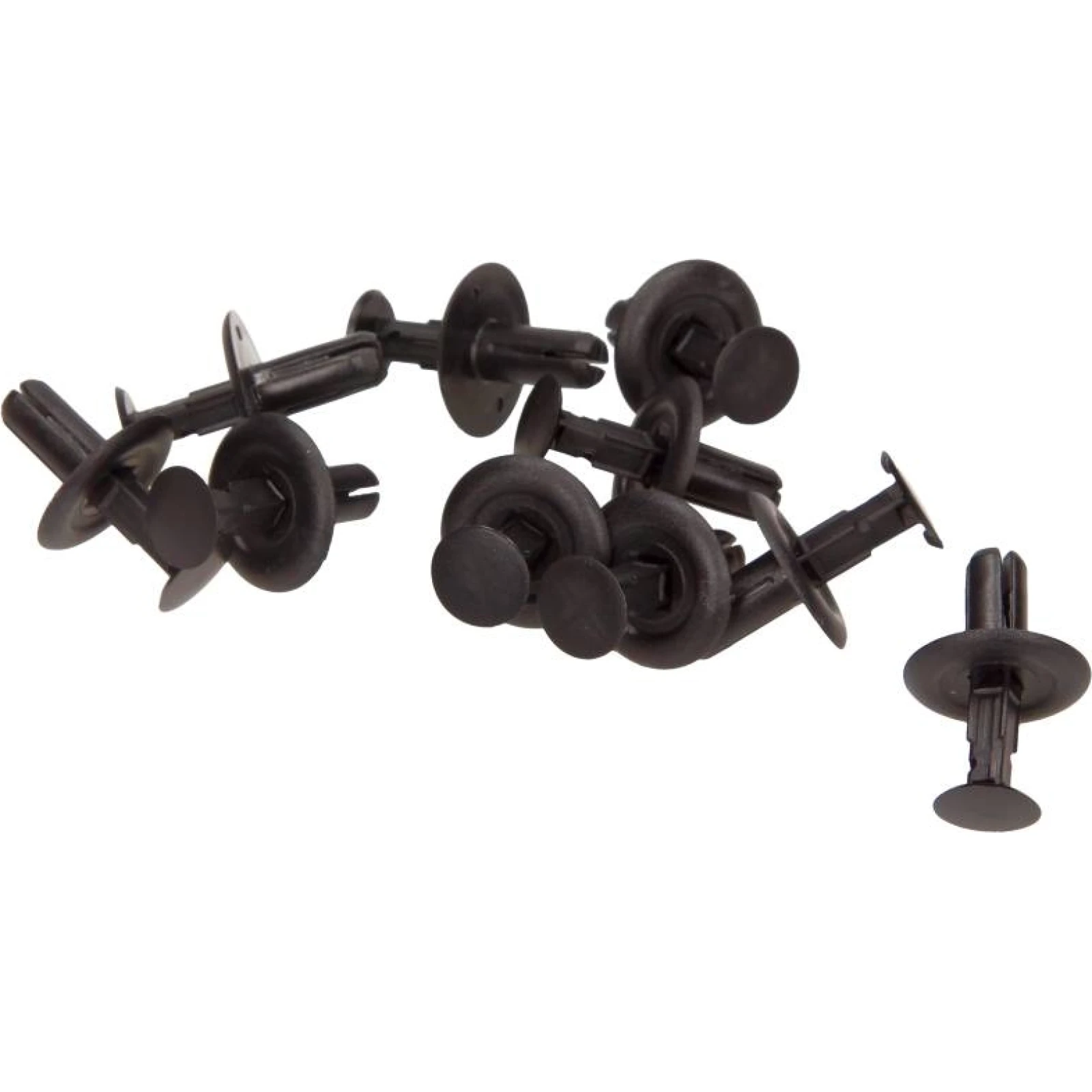 Erweiterungsstift 5,7 mm Polsterung/Brette/Dachdach Ford/Mazda Schwarz (10 Stück) 80103