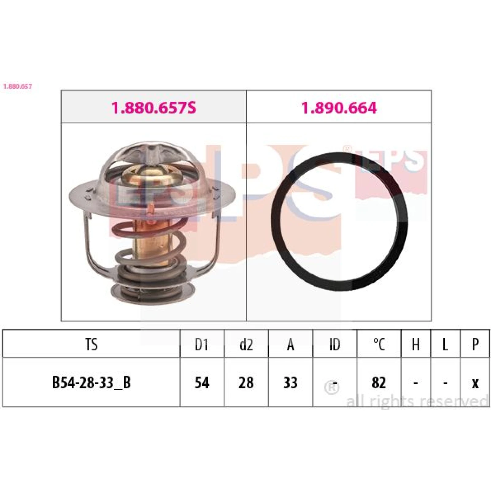 EPS Thermostat 1.880.657