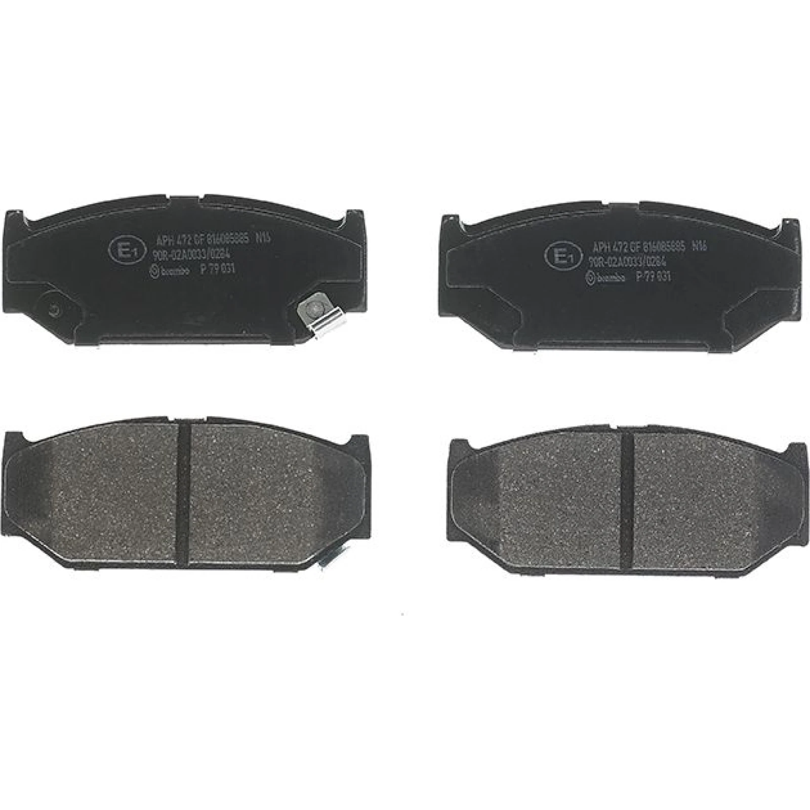 BREMBO Bremsklötze VA P 79 031