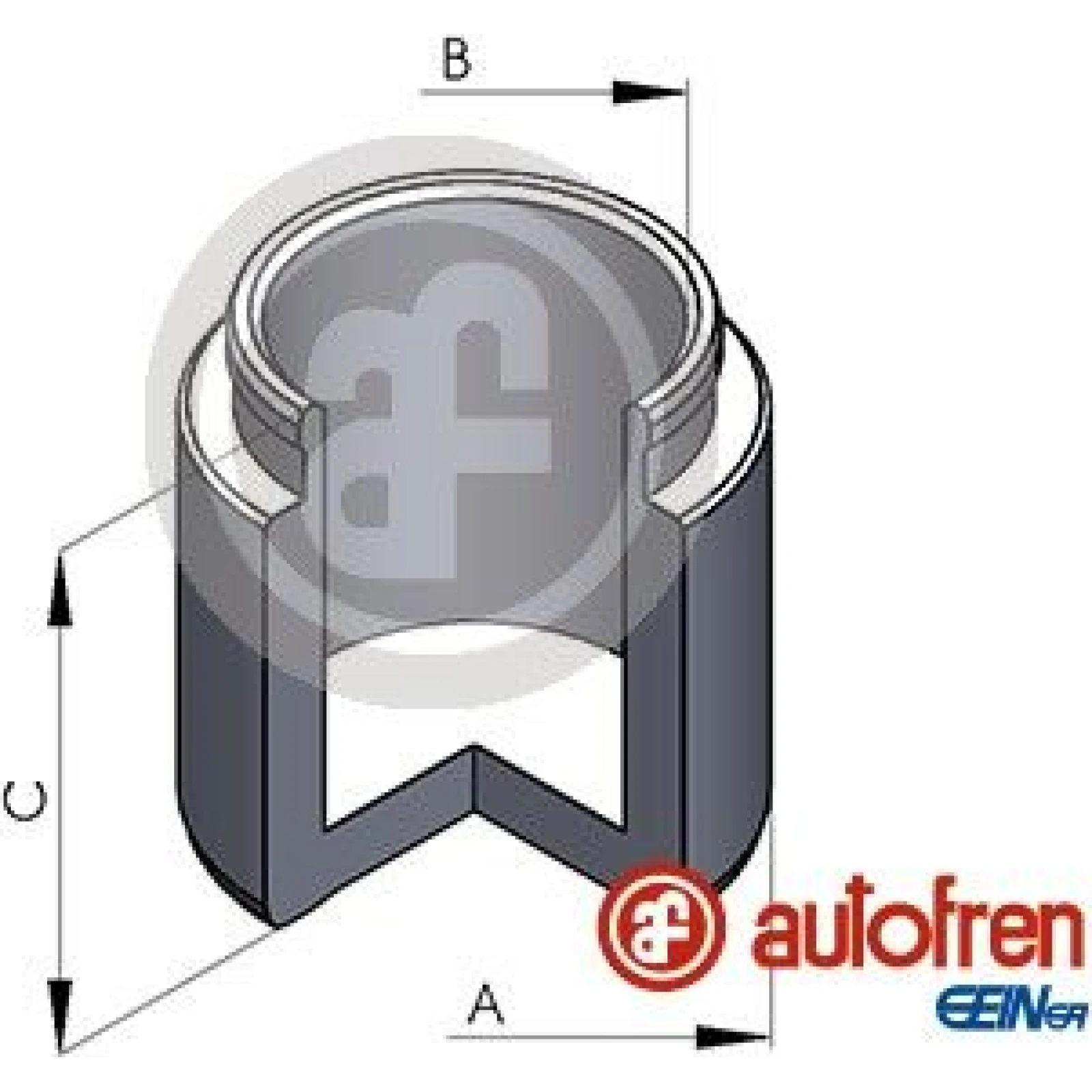 Kolben, Bremssattel D025291