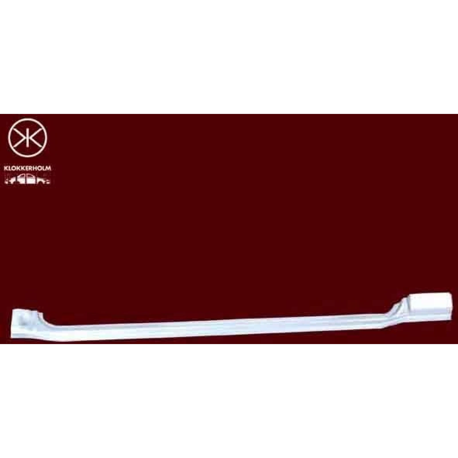 Klokkerholm Seitenschweller Türschweller Reparaturblech Einschweißblech 9558002 - passend für VW Transporter T4 / California T4, rechts, 