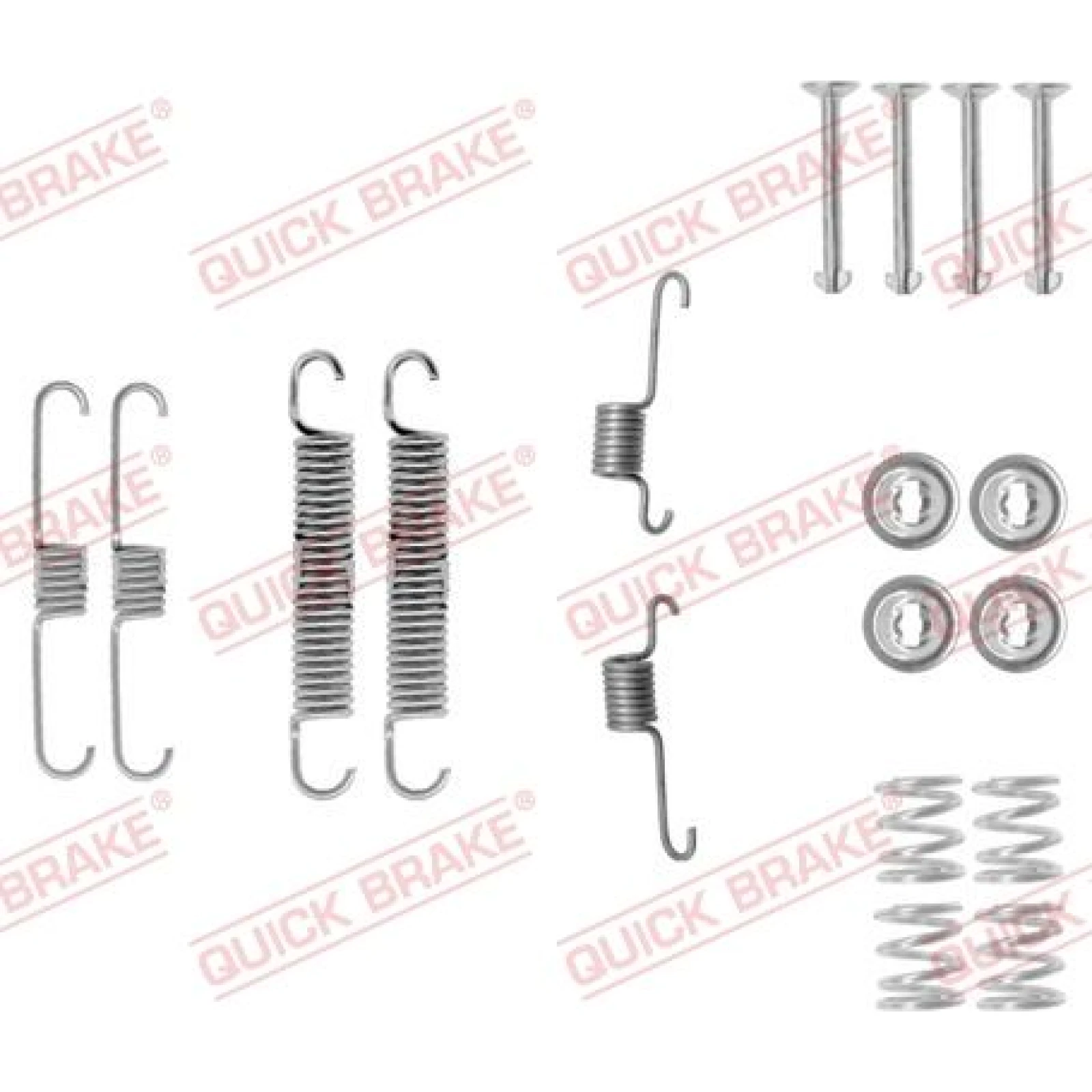 Quick Brake Montagesatz für Bremsbacken 105-0012